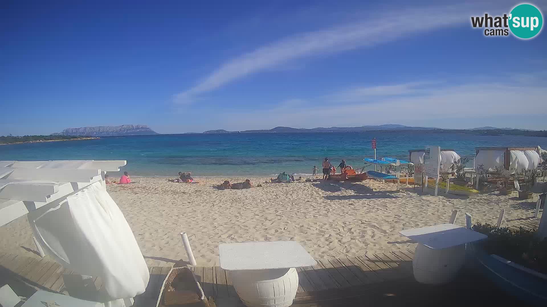 Spiaggia Bianca webcam – Golfo Aranci – Sardinia