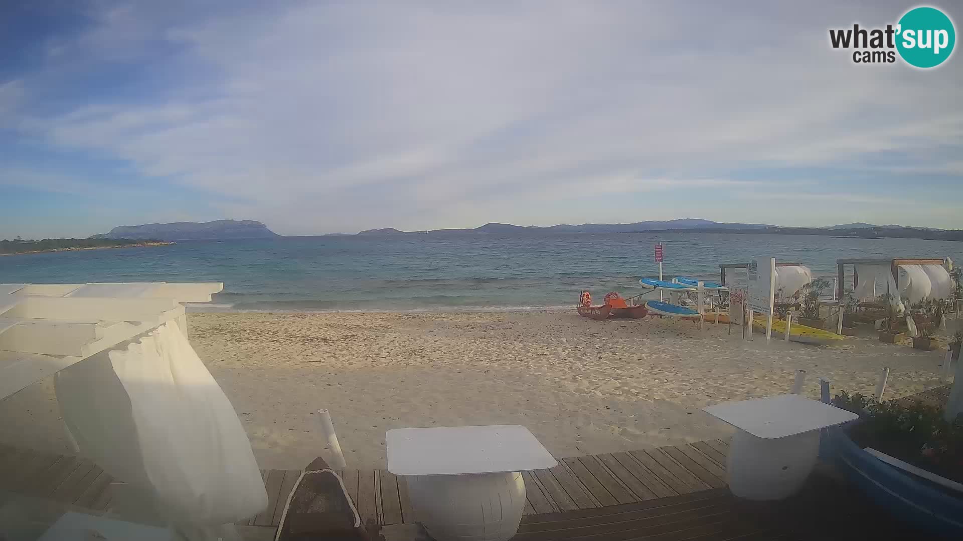 Spiaggia Bianca webcam – Golfo Aranci – Sardinia