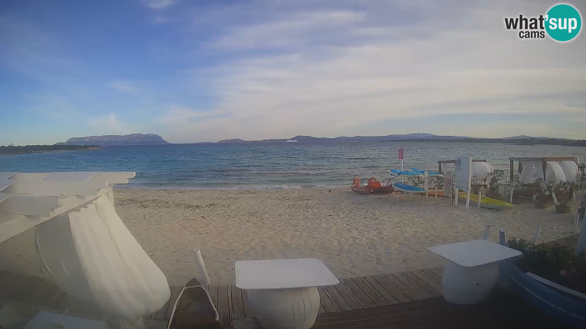 Spiaggia Bianca web cam – Golfo Aranci – Sardinien