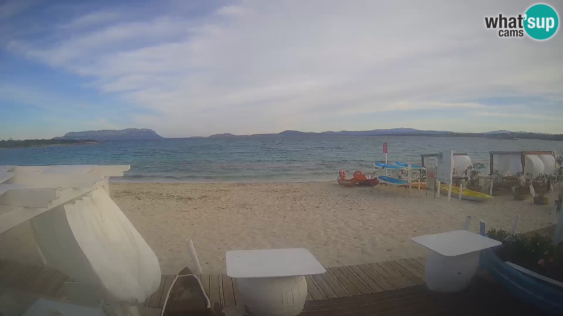 Spiaggia Bianca webcam – Golfo Aranci – Sardinia
