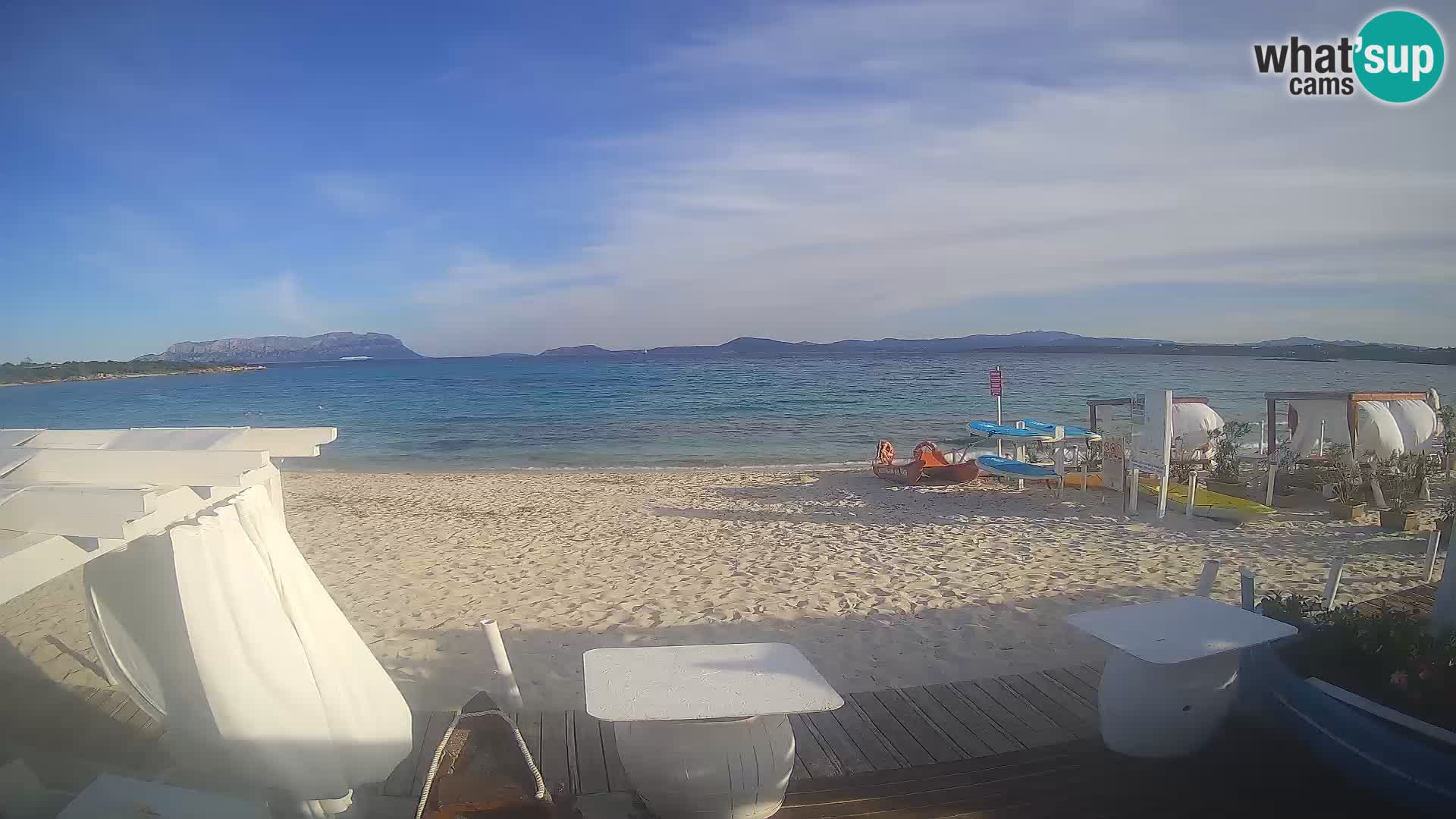 Spiaggia Bianca webcam – Golfo Aranci – Sardinia