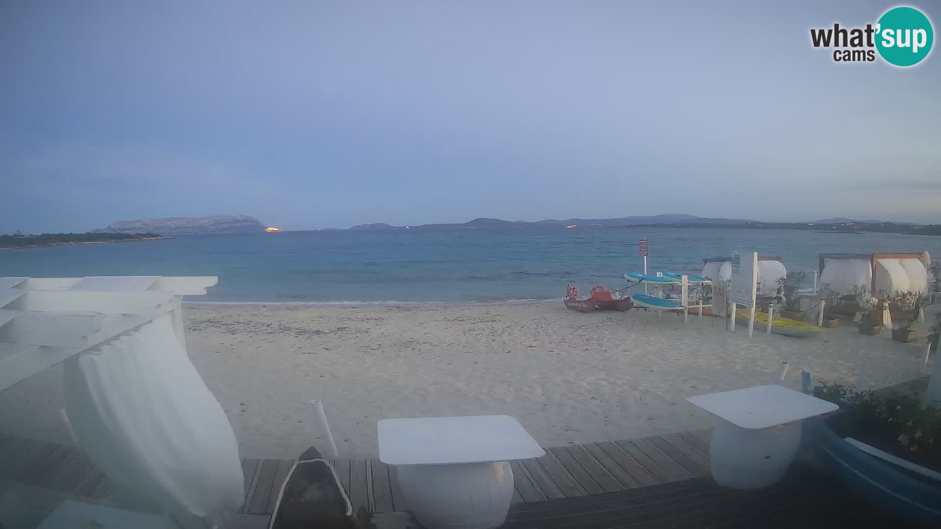 Spletana kamera Spiaggia Bianca – Golfo Aranci – Sardinija