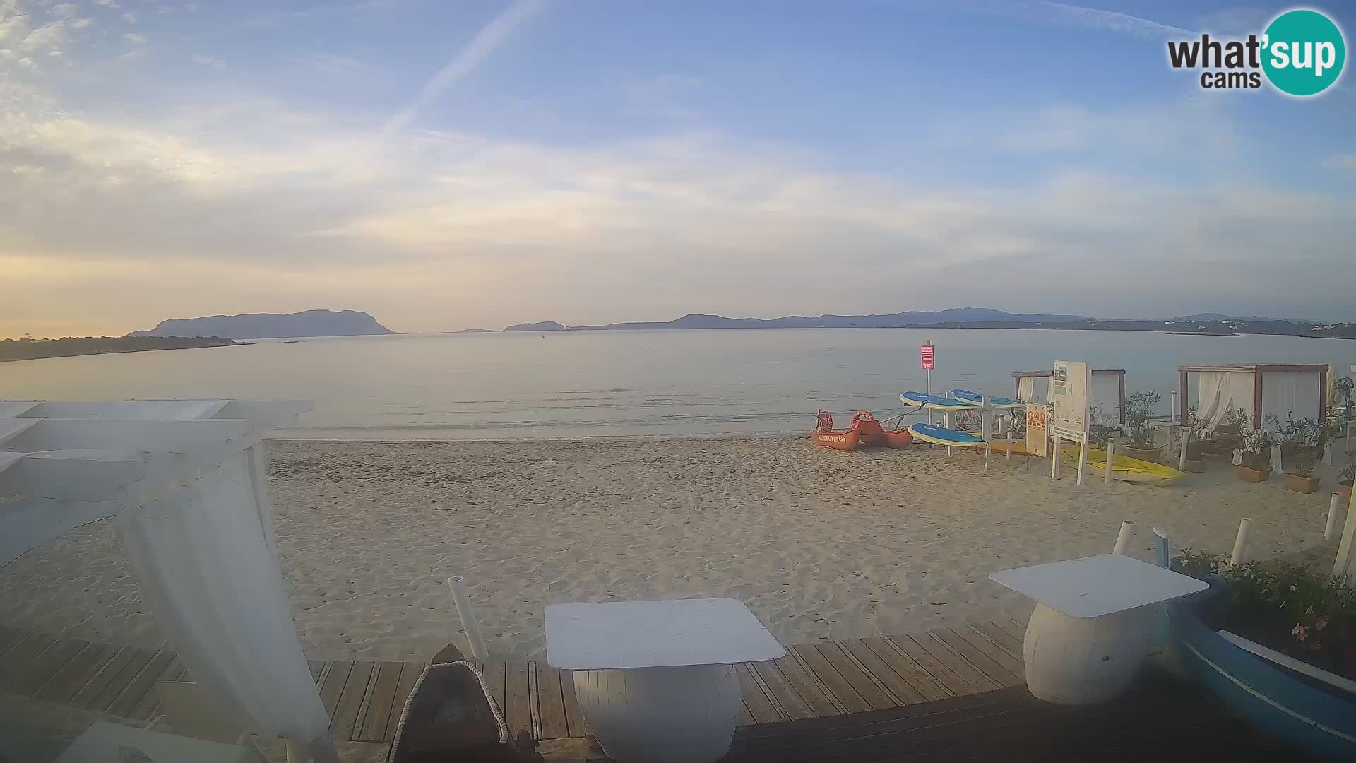 Spiaggia Bianca web cam – Golfo Aranci – Sardinien