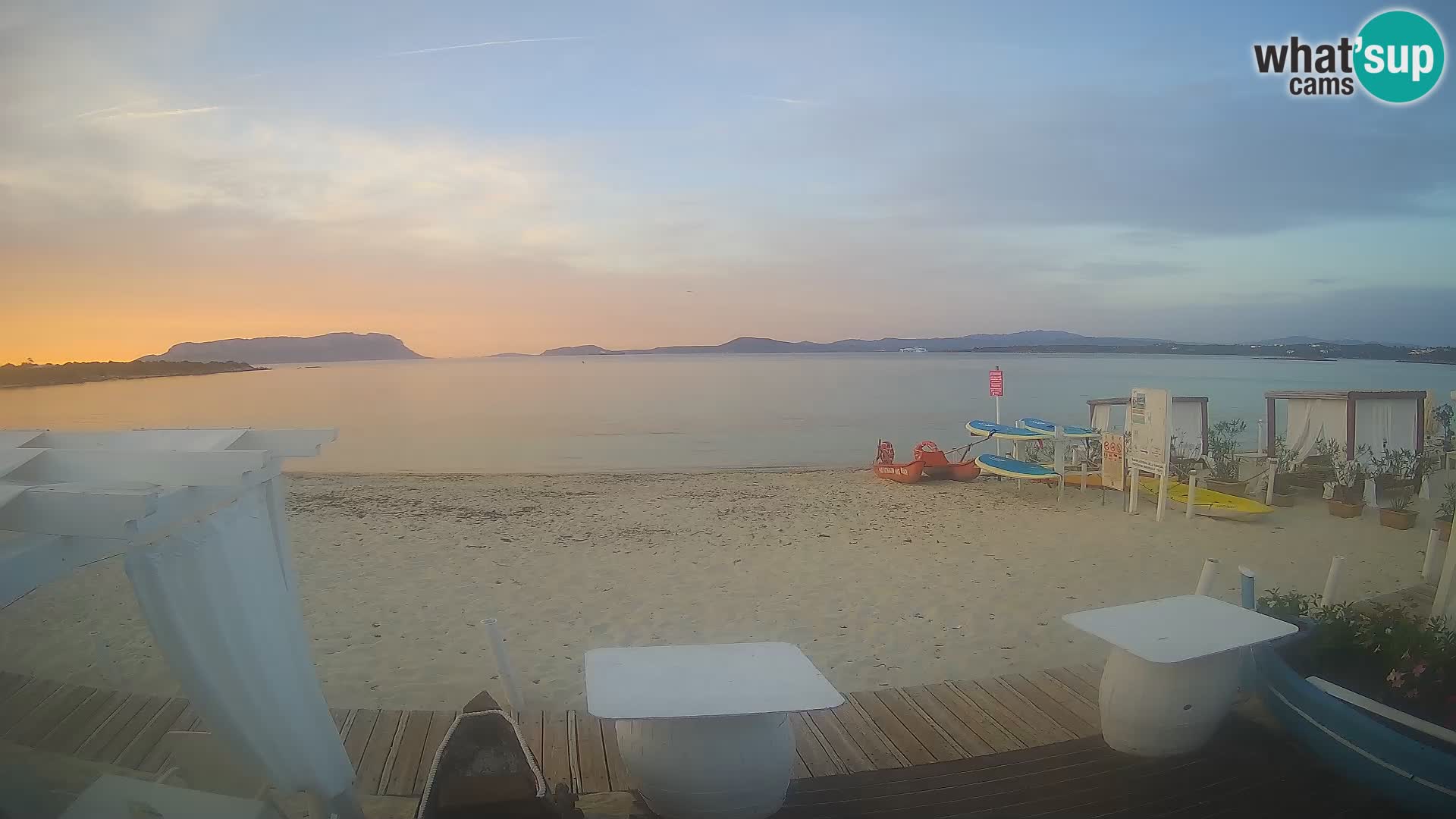 Spiaggia Bianca web cam – Golfo Aranci – Sardinien