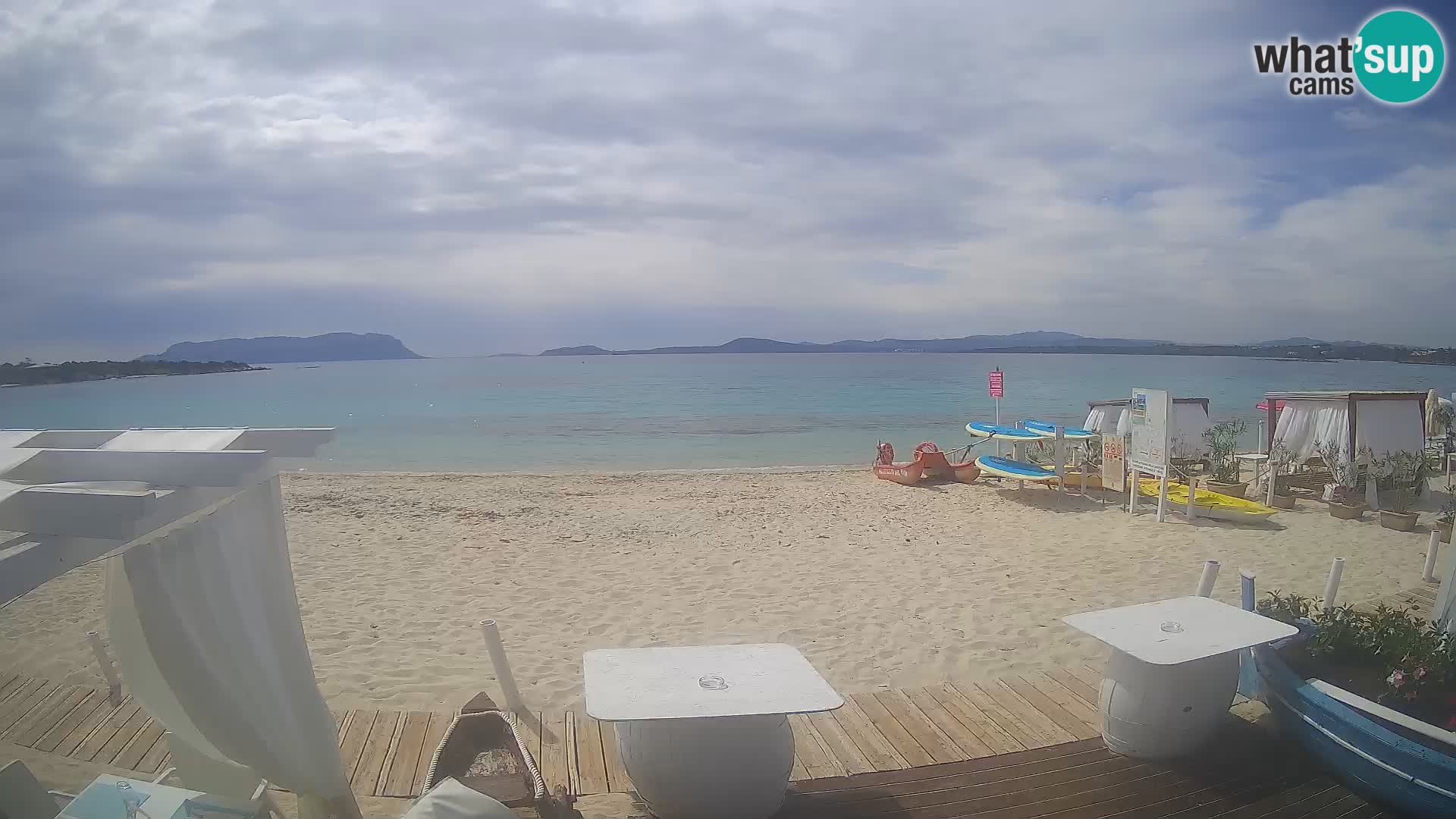 Spiaggia Bianca web cam – Golfo Aranci – Sardinien
