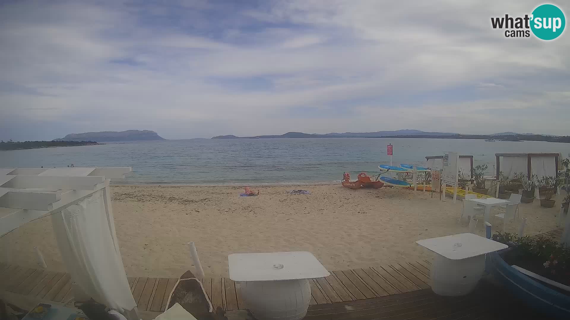Spiaggia Bianca web cam – Golfo Aranci – Sardinien