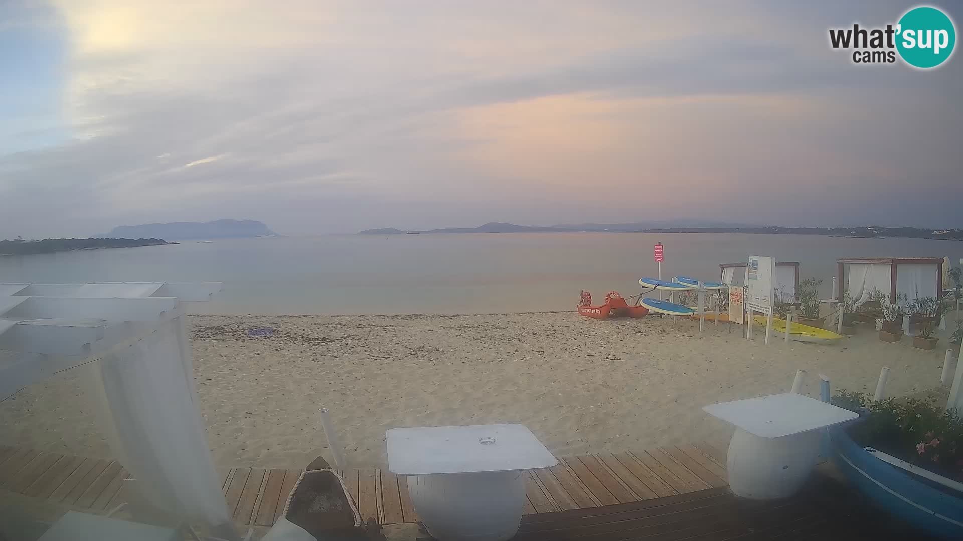 Spiaggia Bianca web cam – Golfo Aranci – Sardinien