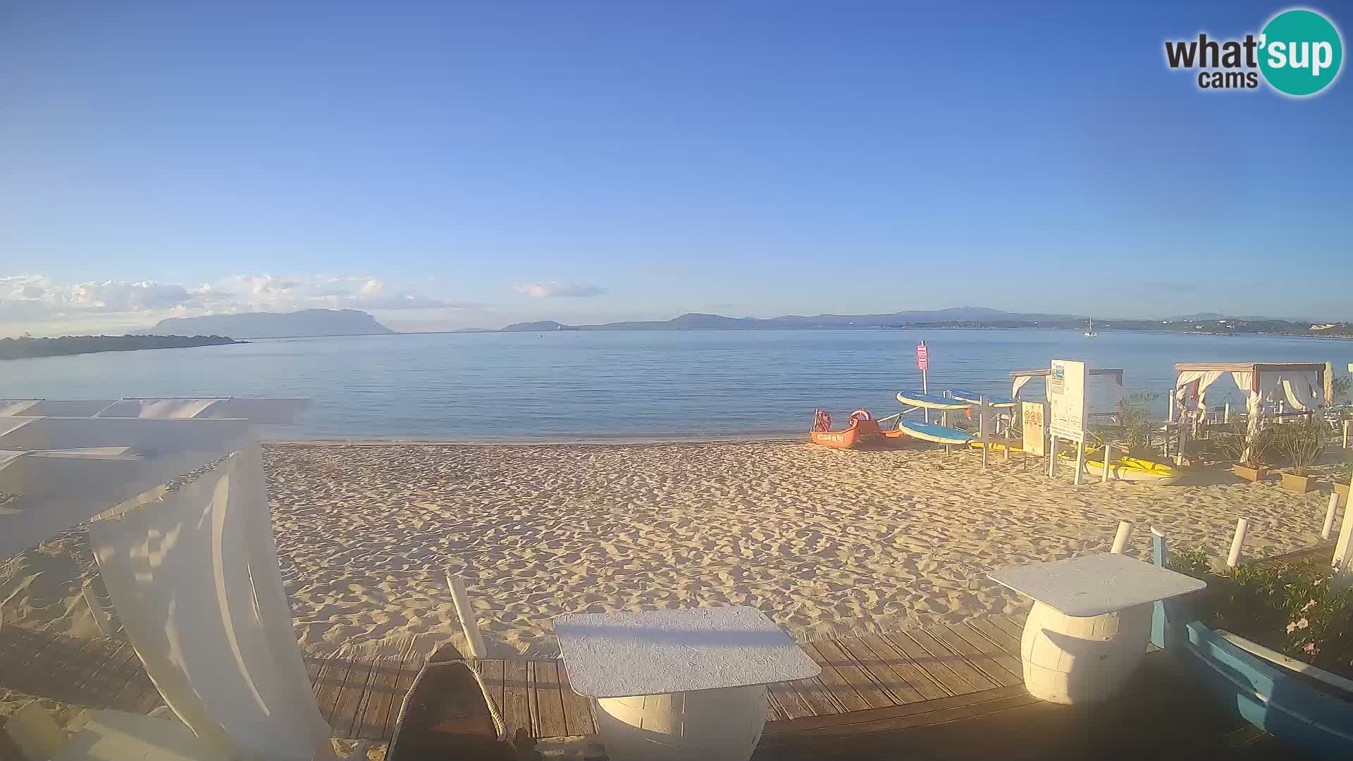 Spiaggia Bianca web cam – Golfo Aranci – Sardinien