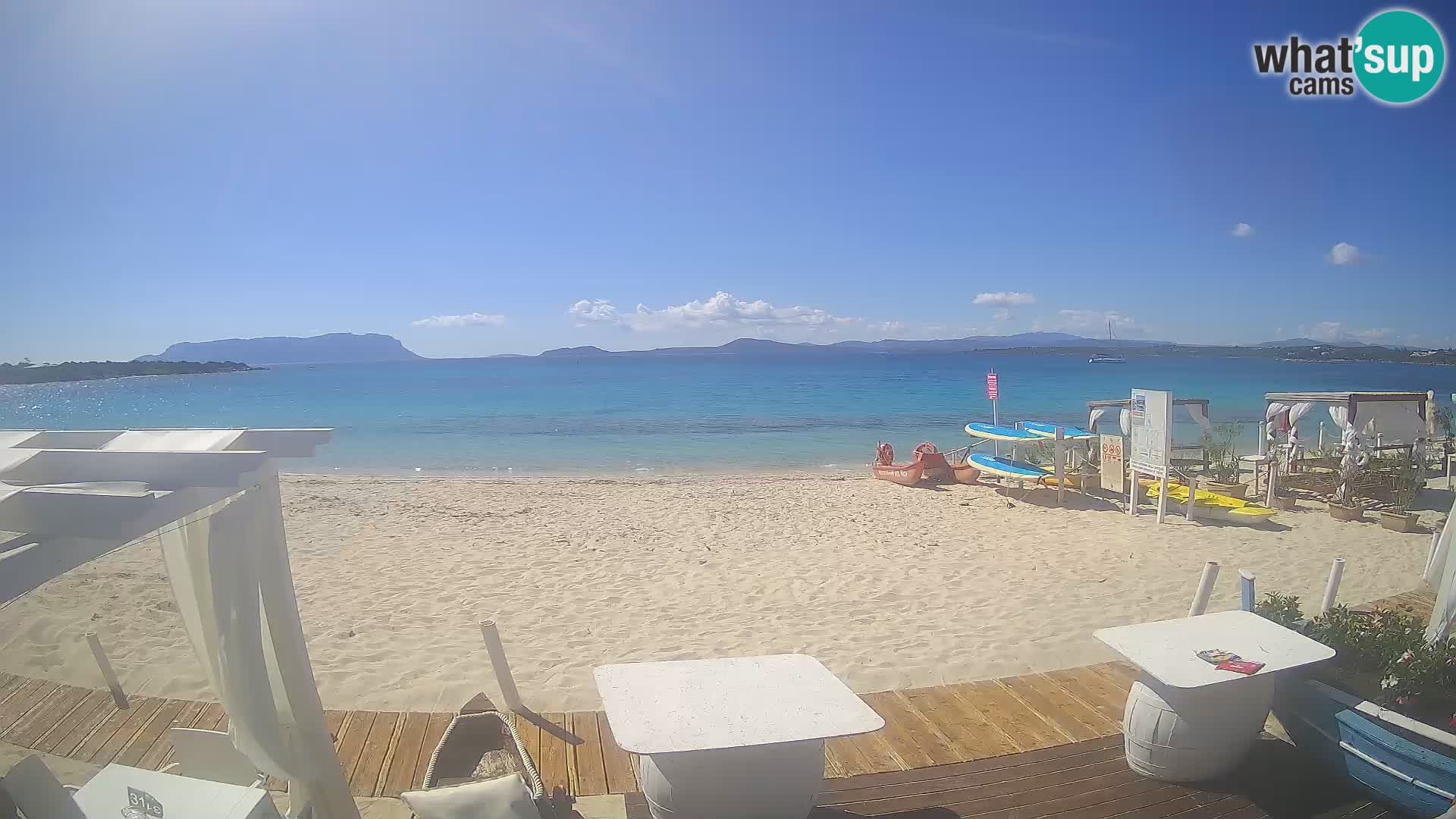 Web kamera Spiaggia Bianca – Golfo Aranci – Sardinija