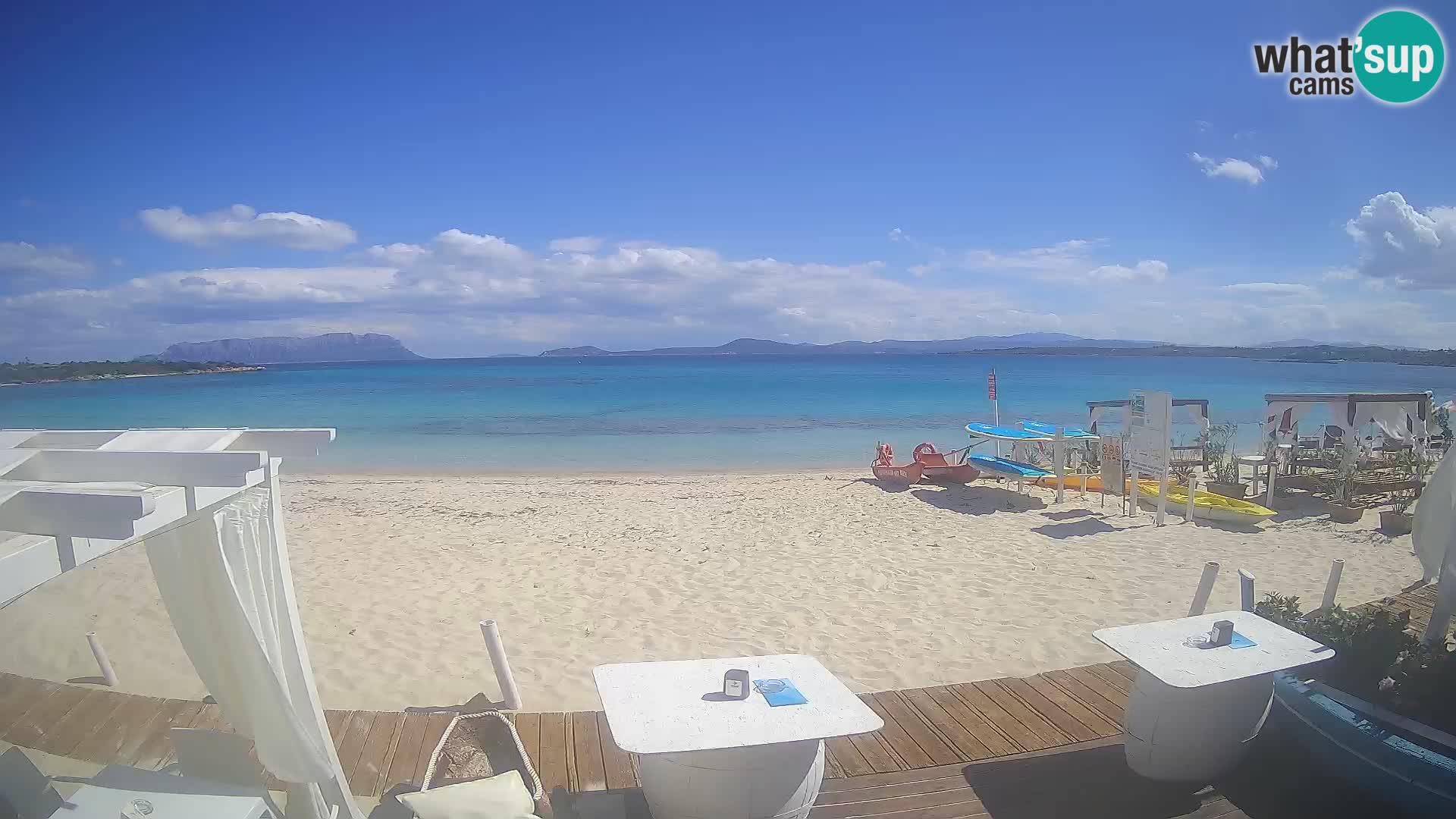 Web kamera Spiaggia Bianca – Golfo Aranci – Sardinija