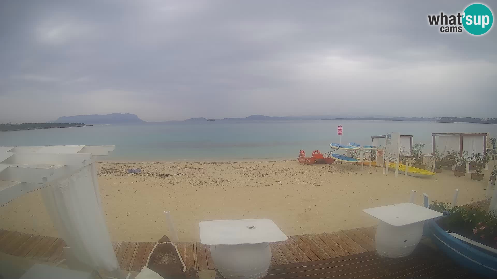 Web kamera Spiaggia Bianca – Golfo Aranci – Sardinija