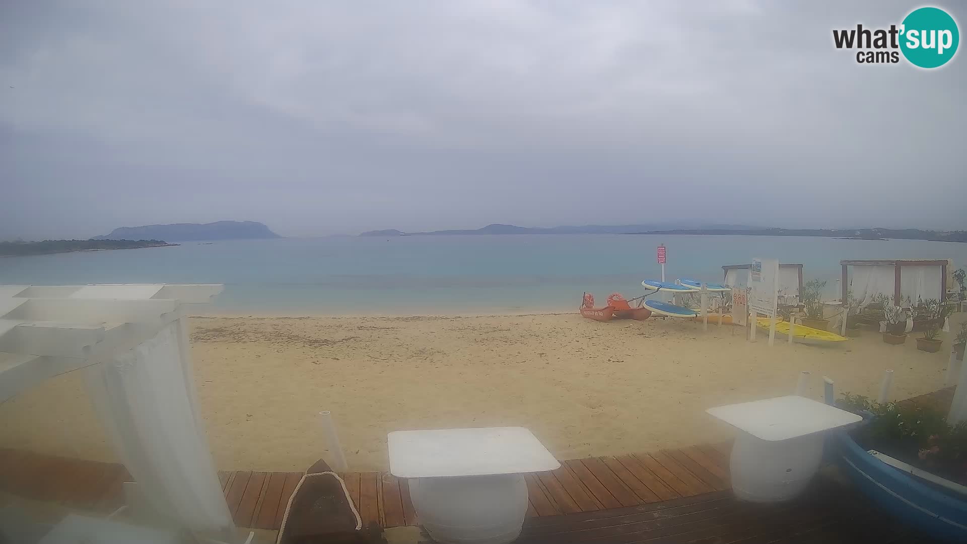 Spiaggia Bianca webcam – Golfo Aranci – Sardinia