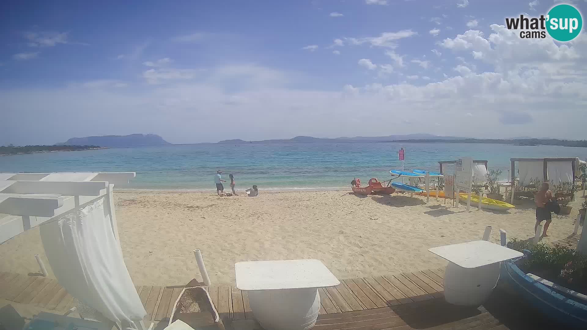 Spiaggia Bianca web cam – Golfo Aranci – Sardinien