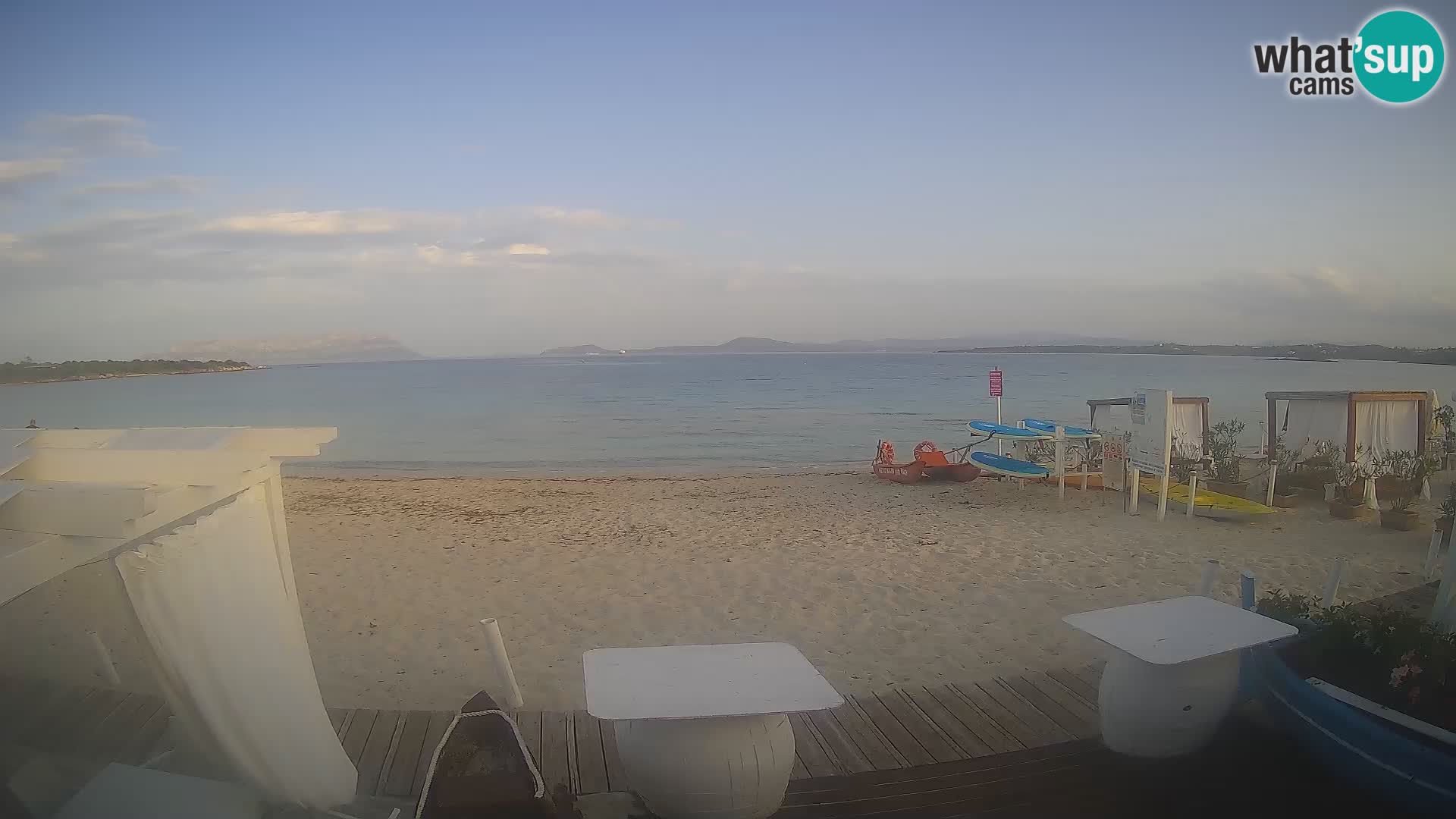 Spletana kamera Spiaggia Bianca – Golfo Aranci – Sardinija