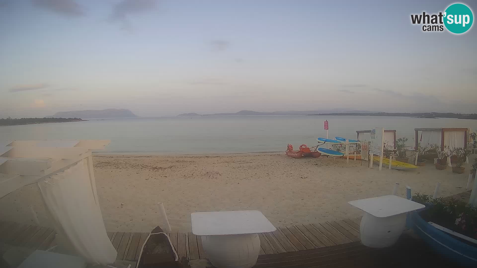 Spletana kamera Spiaggia Bianca – Golfo Aranci – Sardinija