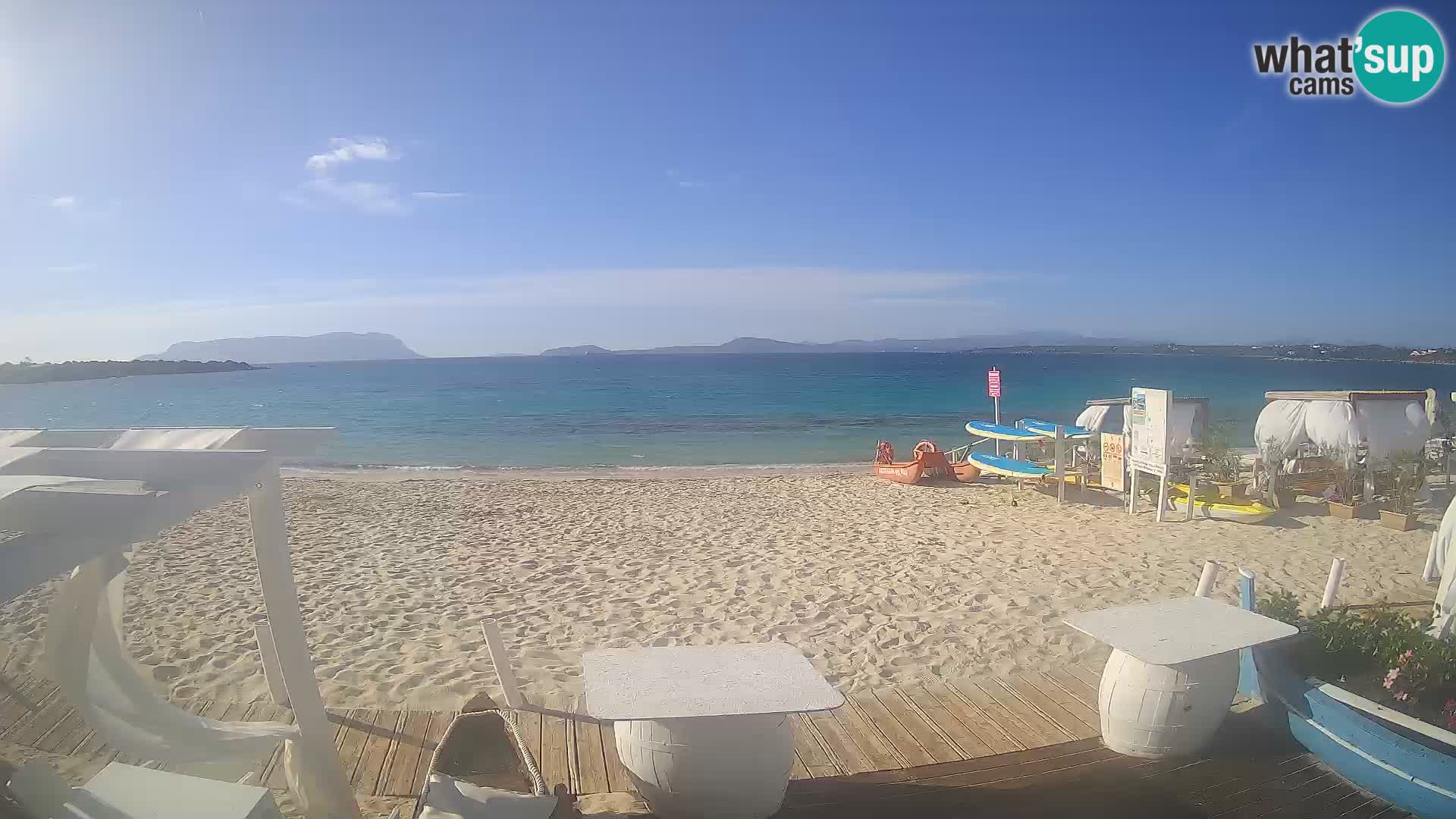 Spiaggia Bianca web cam – Golfo Aranci – Sardinien