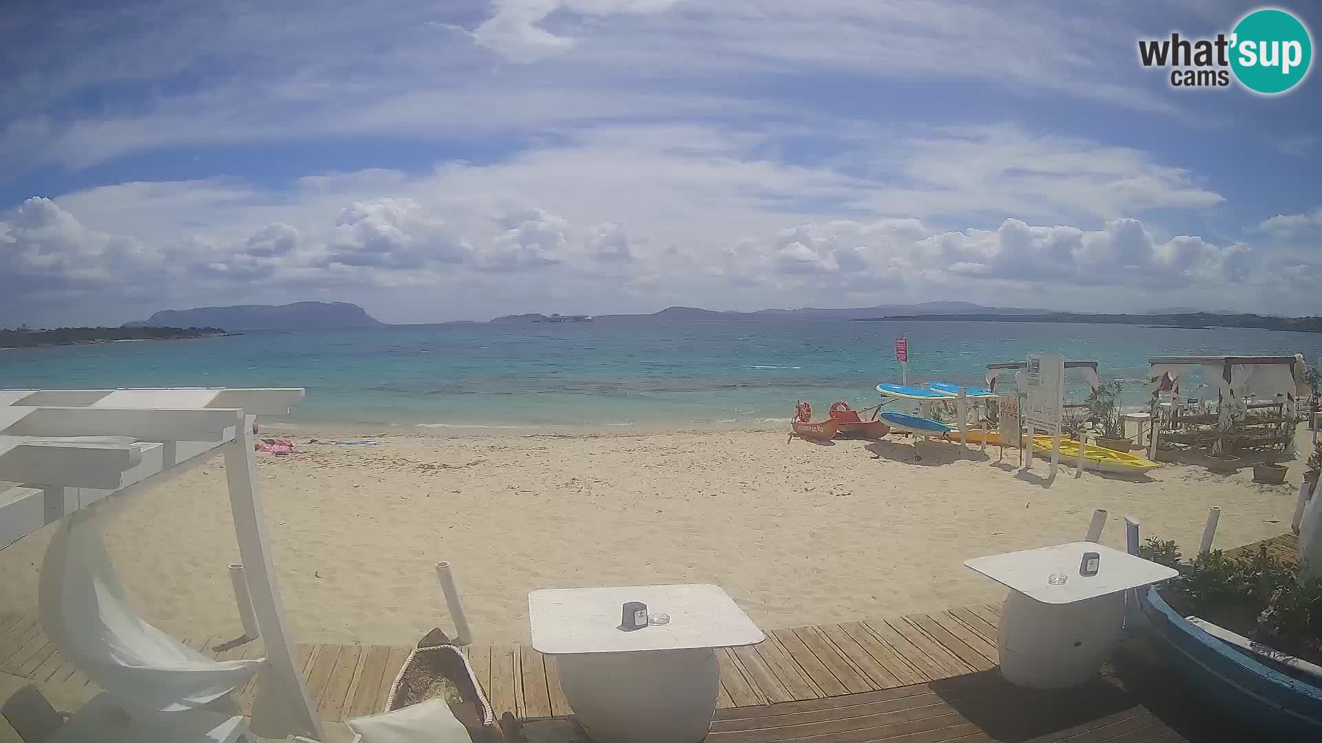 Spletana kamera Spiaggia Bianca – Golfo Aranci – Sardinija