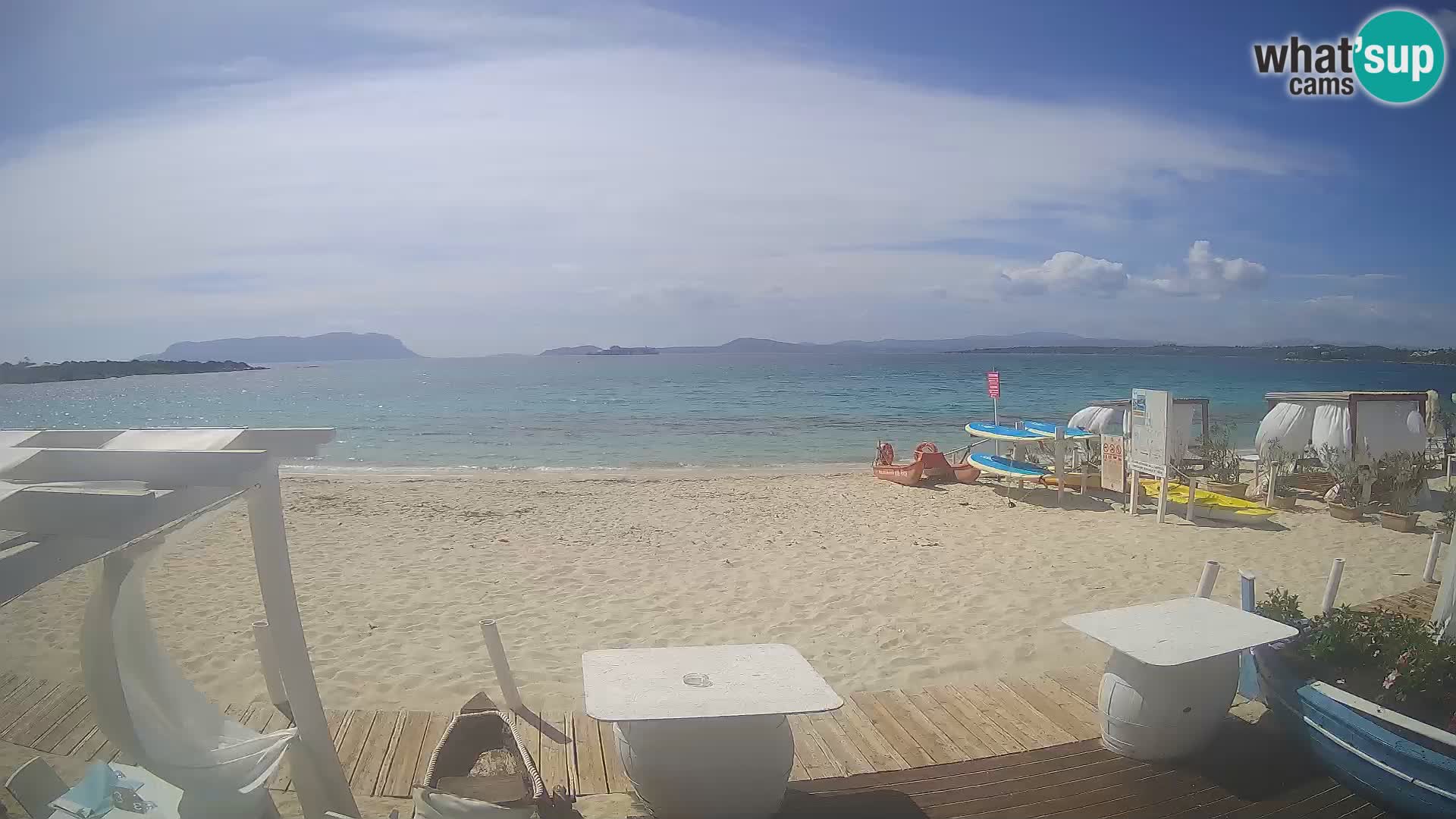 Spletana kamera Spiaggia Bianca – Golfo Aranci – Sardinija