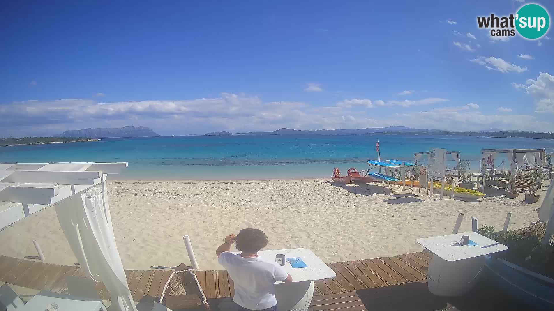 Spletana kamera Spiaggia Bianca – Golfo Aranci – Sardinija