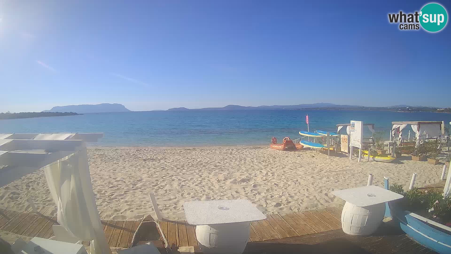 Spletana kamera Spiaggia Bianca – Golfo Aranci – Sardinija