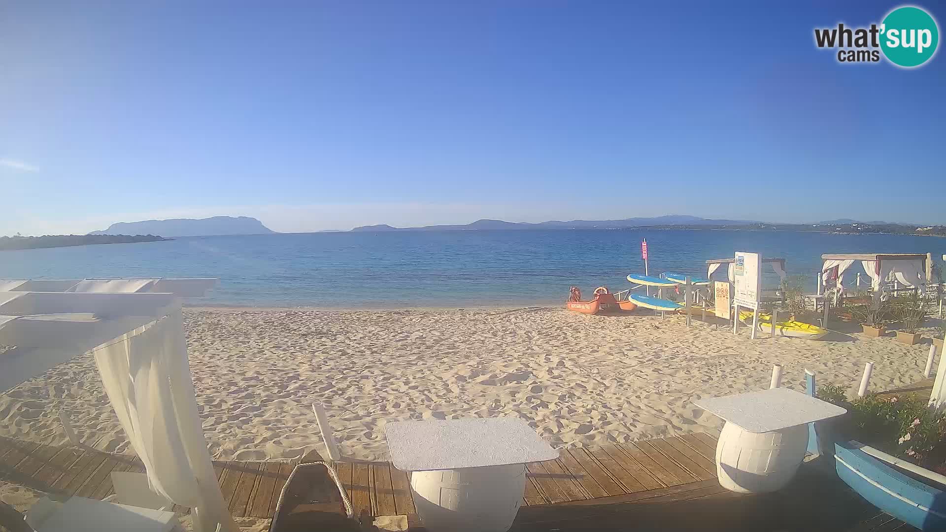 Spiaggia Bianca web cam – Golfo Aranci – Sardinien