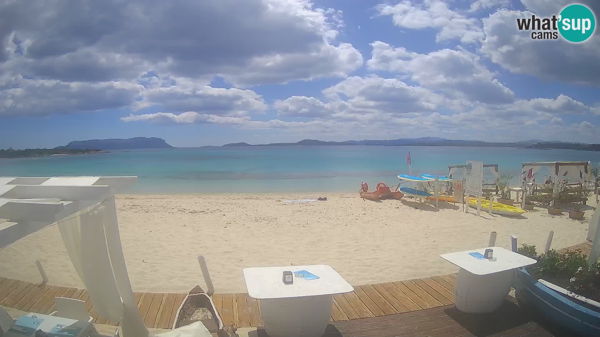 Spiaggia Bianca webcam – Golfo Aranci – Sardinia