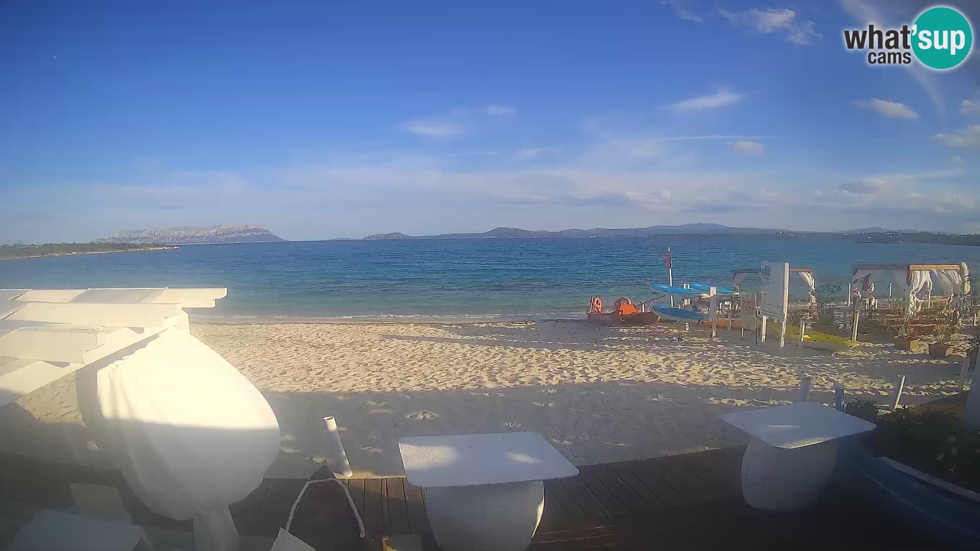 Spiaggia Bianca webcam – Golfo Aranci – Sardinia