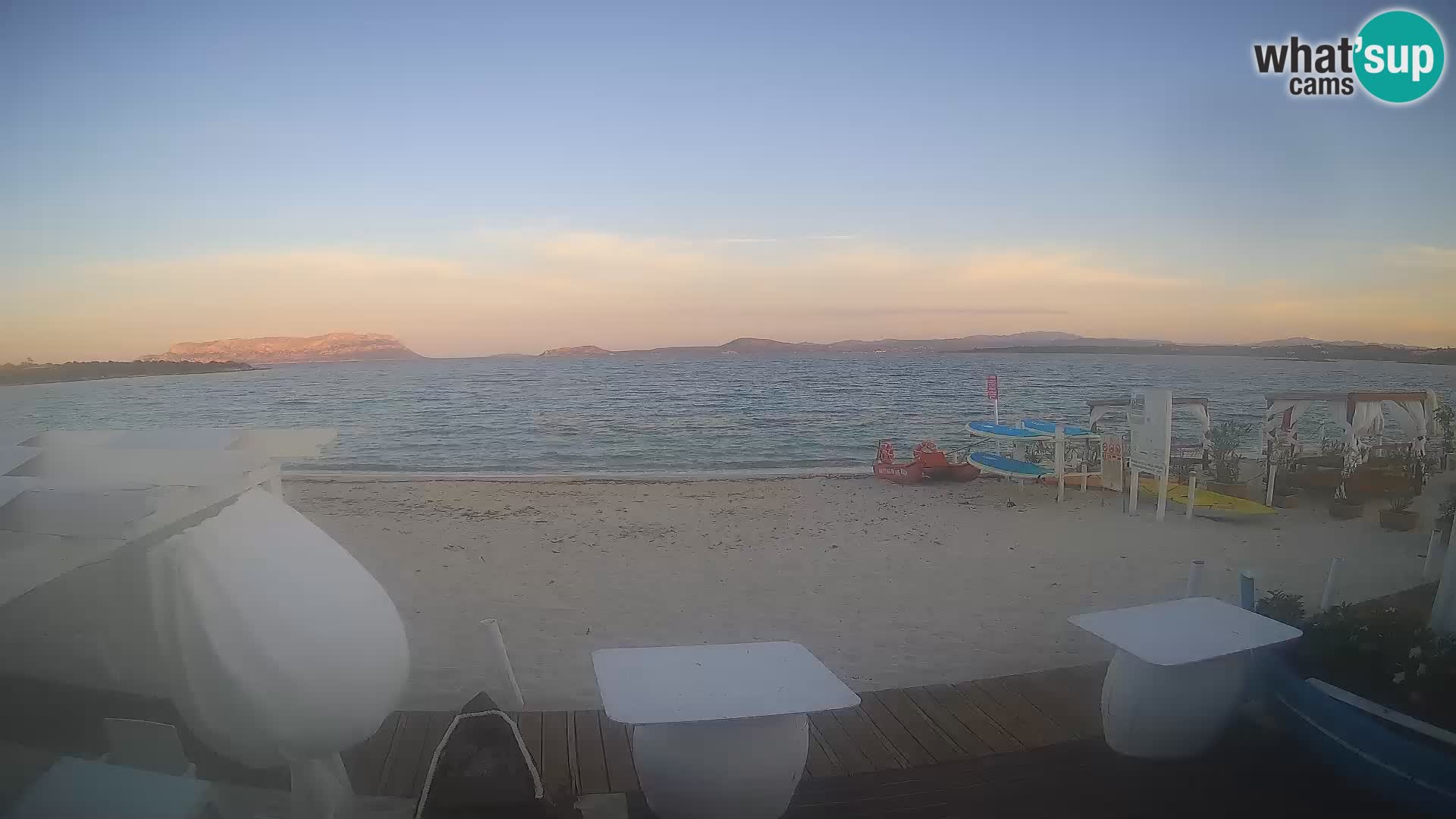 Spiaggia Bianca webcam – Golfo Aranci – Sardinia