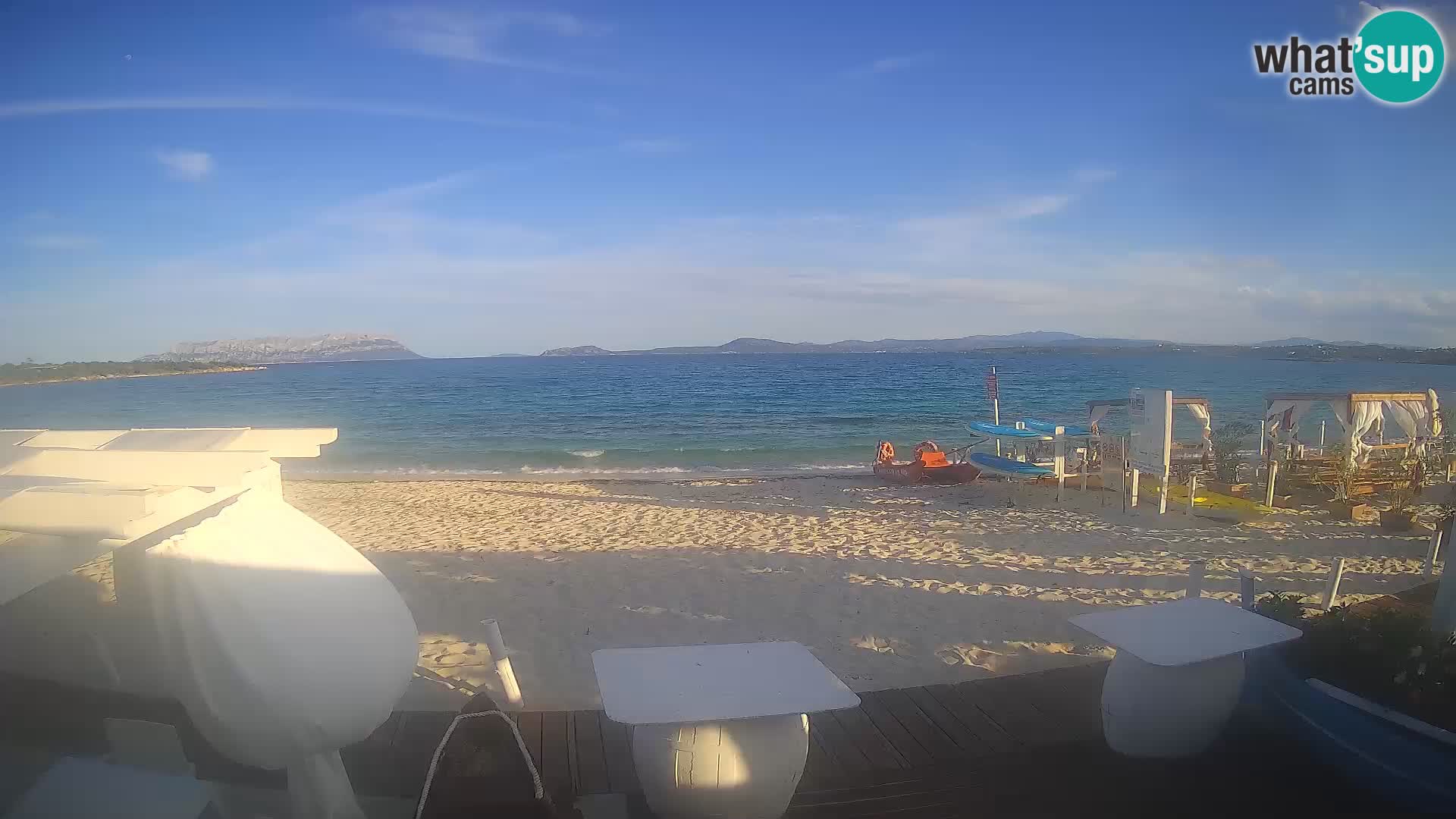 Spiaggia Bianca webcam – Golfo Aranci – Sardinia