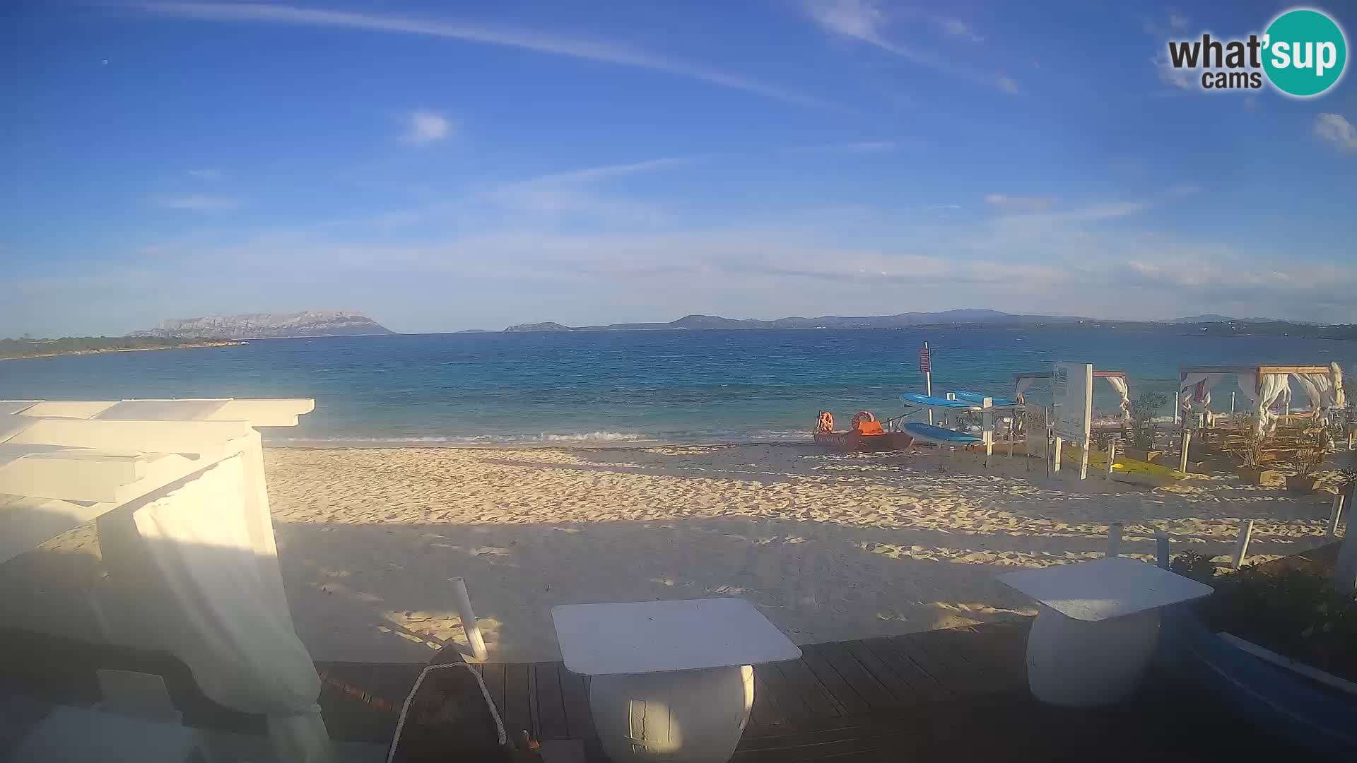 Spletana kamera Spiaggia Bianca – Golfo Aranci – Sardinija