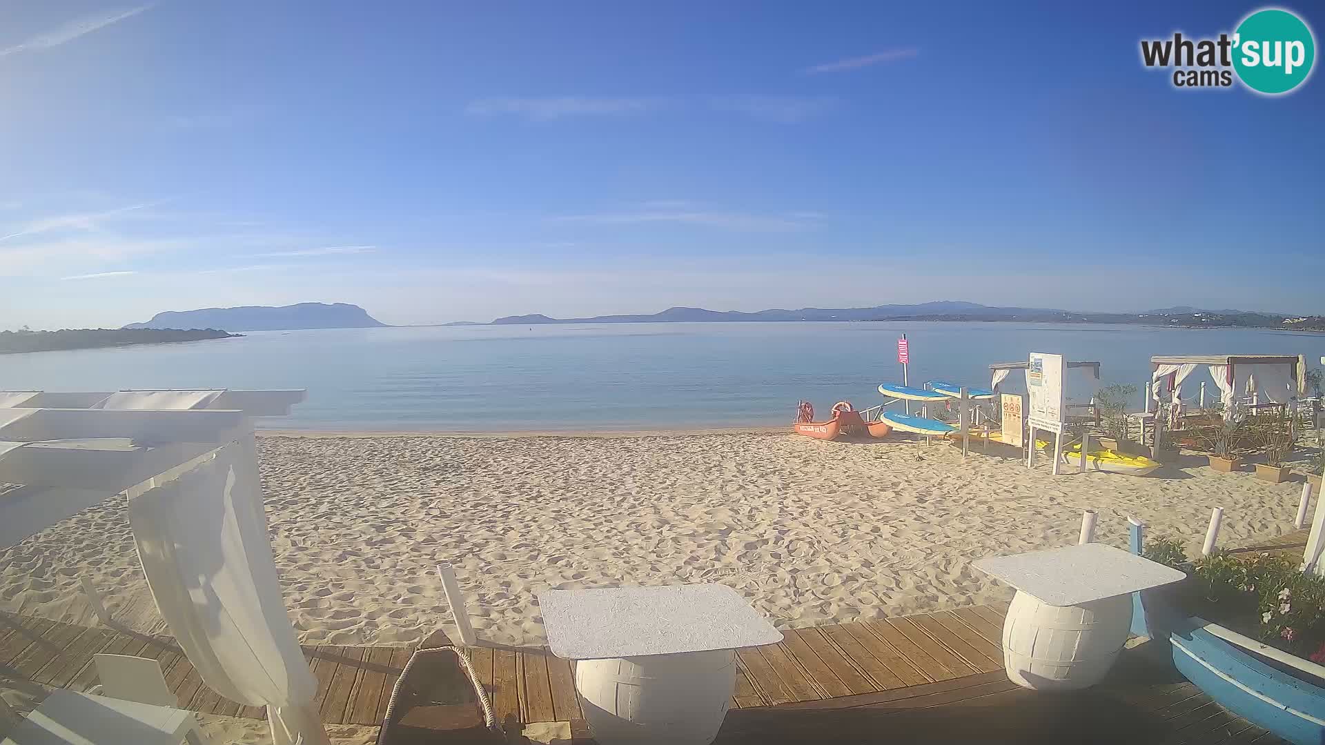 Spletana kamera Spiaggia Bianca – Golfo Aranci – Sardinija