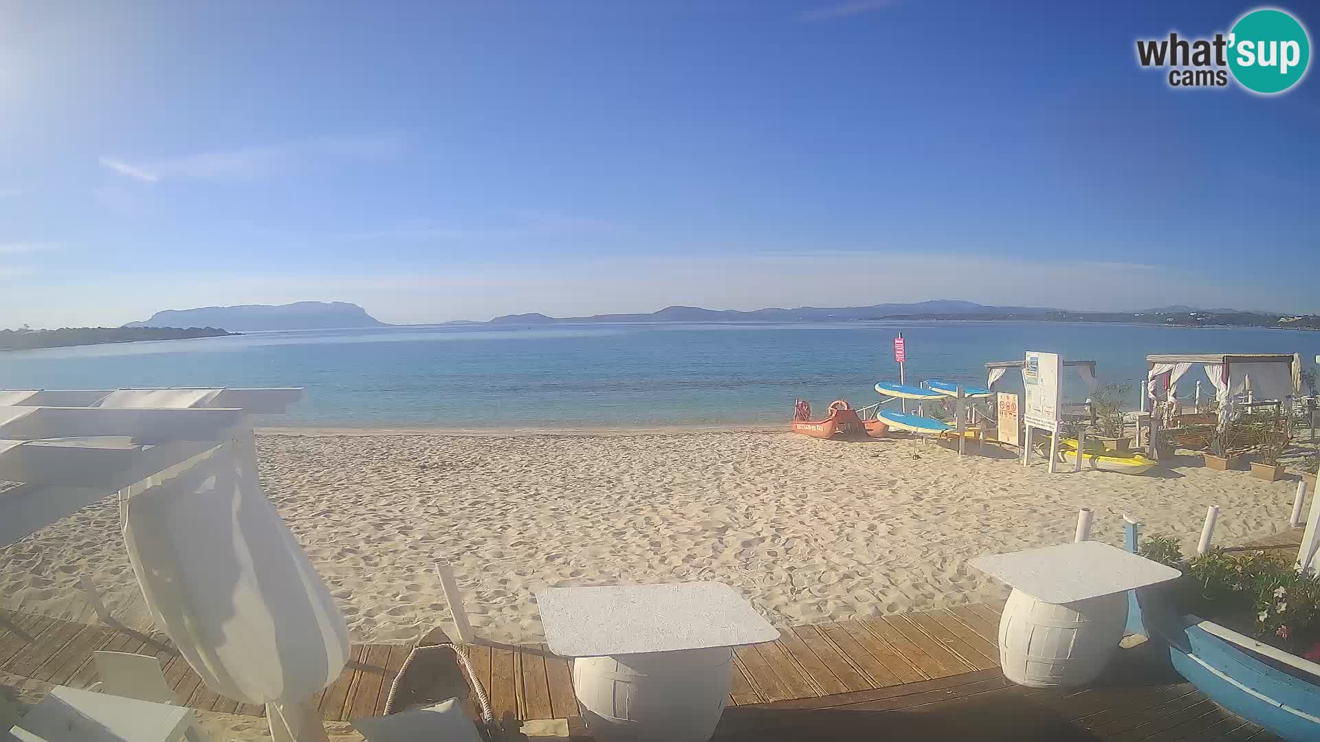 Web kamera Spiaggia Bianca – Golfo Aranci – Sardinija