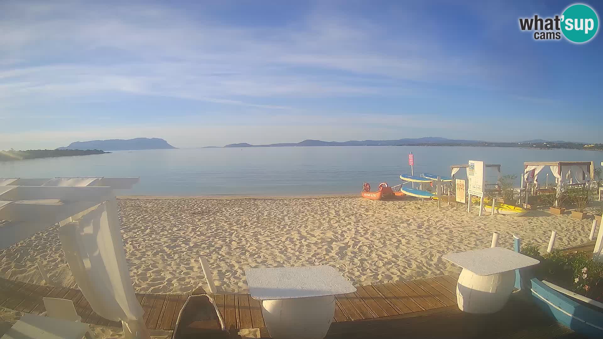 Spletana kamera Spiaggia Bianca – Golfo Aranci – Sardinija