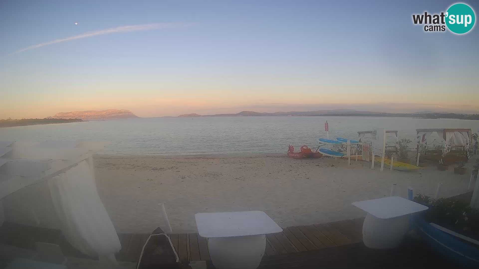 Spiaggia Bianca webcam – Golfo Aranci – Sardinia