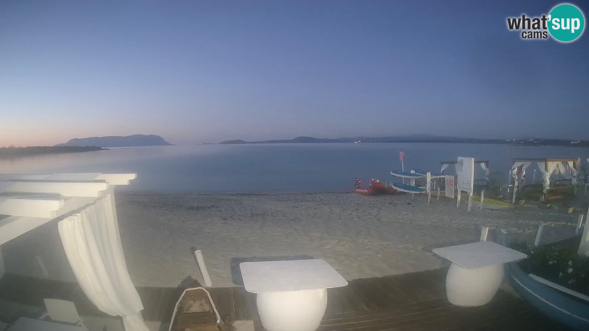 Spiaggia Bianca webcam – Golfo Aranci – Sardinia