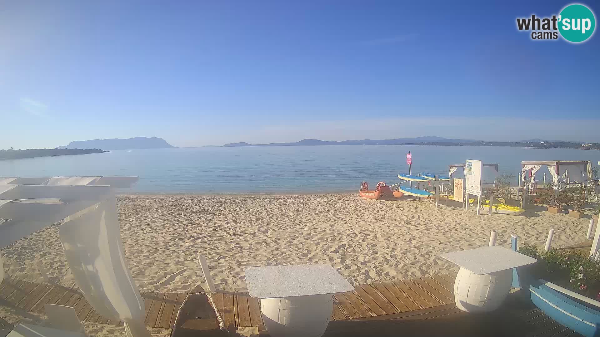 Spiaggia Bianca webcam – Golfo Aranci – Sardinia