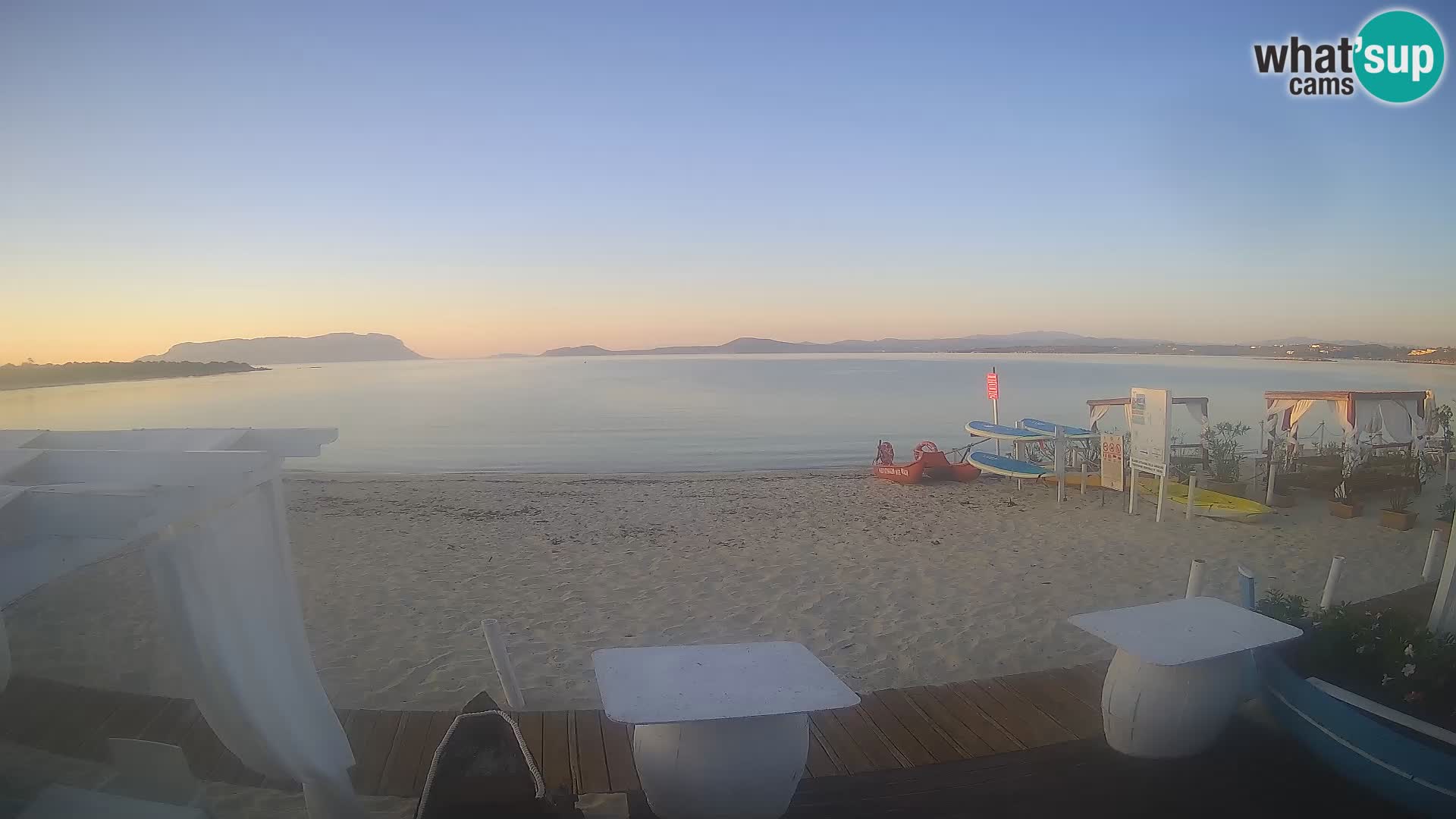 Spiaggia Bianca web cam – Golfo Aranci – Sardinien