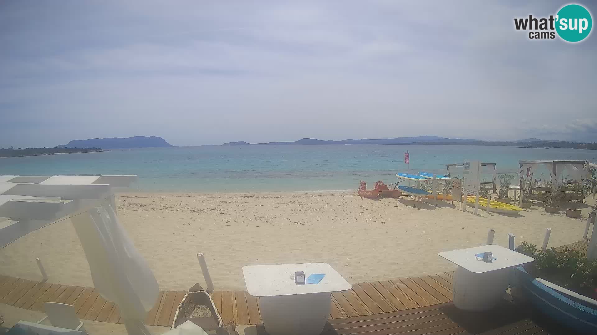 Spiaggia Bianca webcam – Golfo Aranci – Sardinia