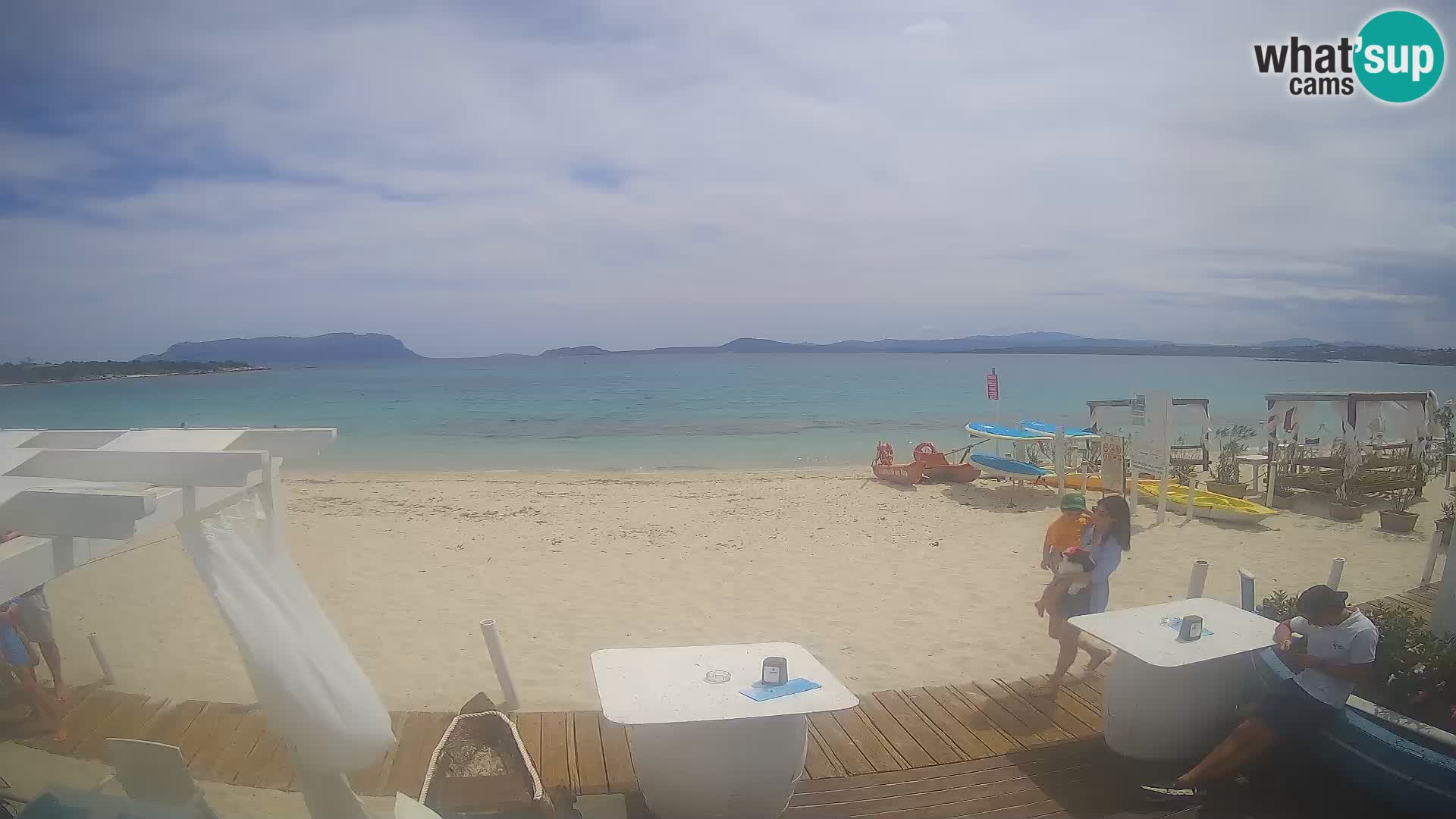 Spiaggia Bianca webcam – Golfo Aranci – Sardinia
