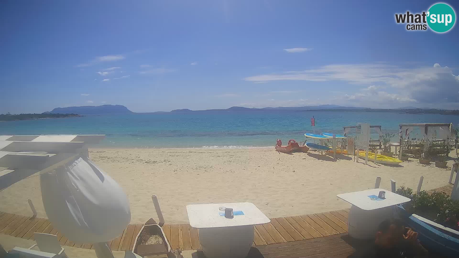 Spletana kamera Spiaggia Bianca – Golfo Aranci – Sardinija