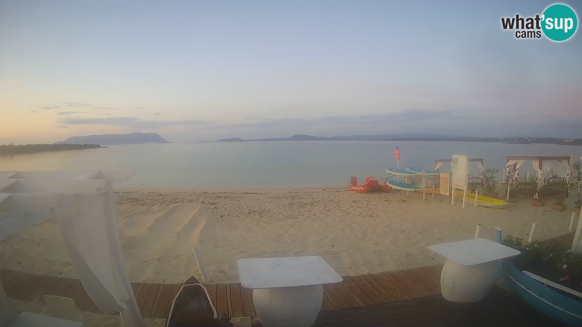 Spiaggia Bianca webcam – Golfo Aranci – Sardinia