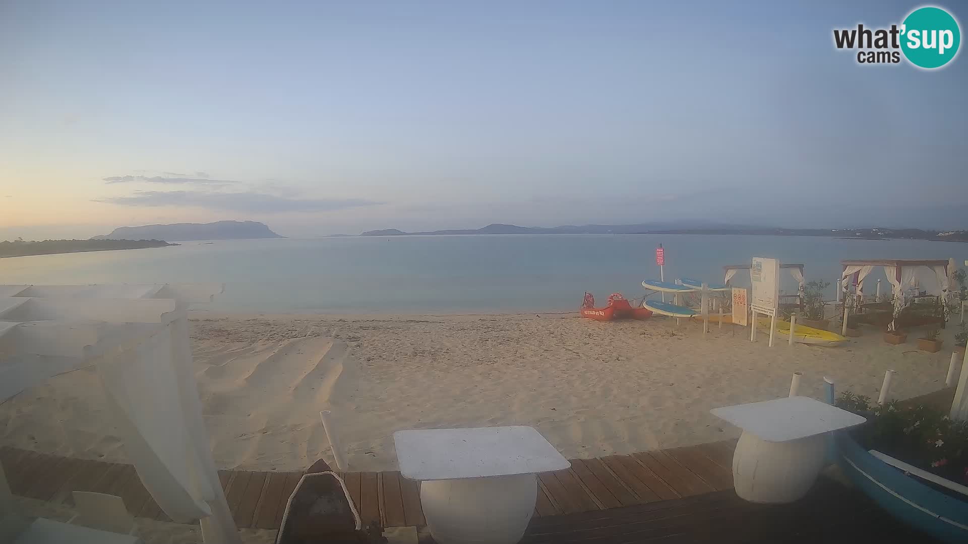 Spletana kamera Spiaggia Bianca – Golfo Aranci – Sardinija