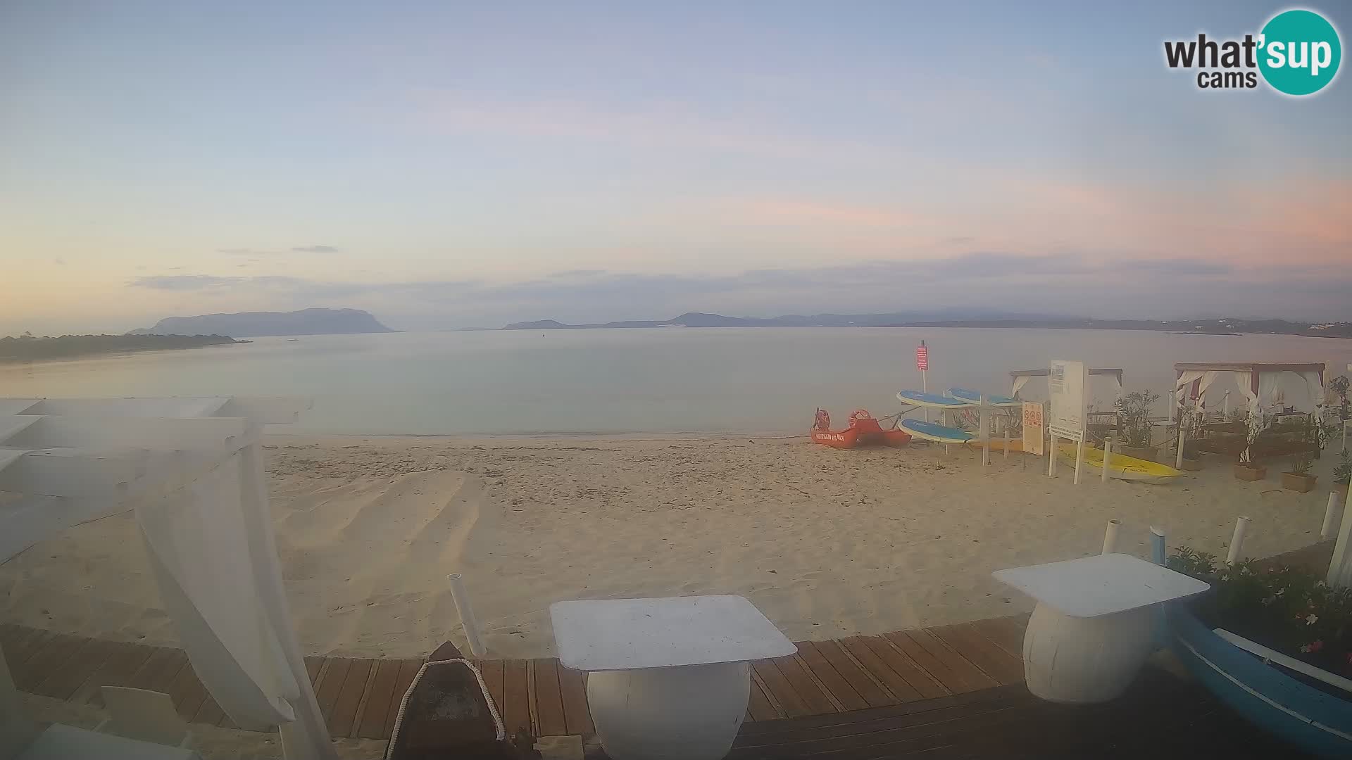 Spiaggia Bianca web cam – Golfo Aranci – Sardinien