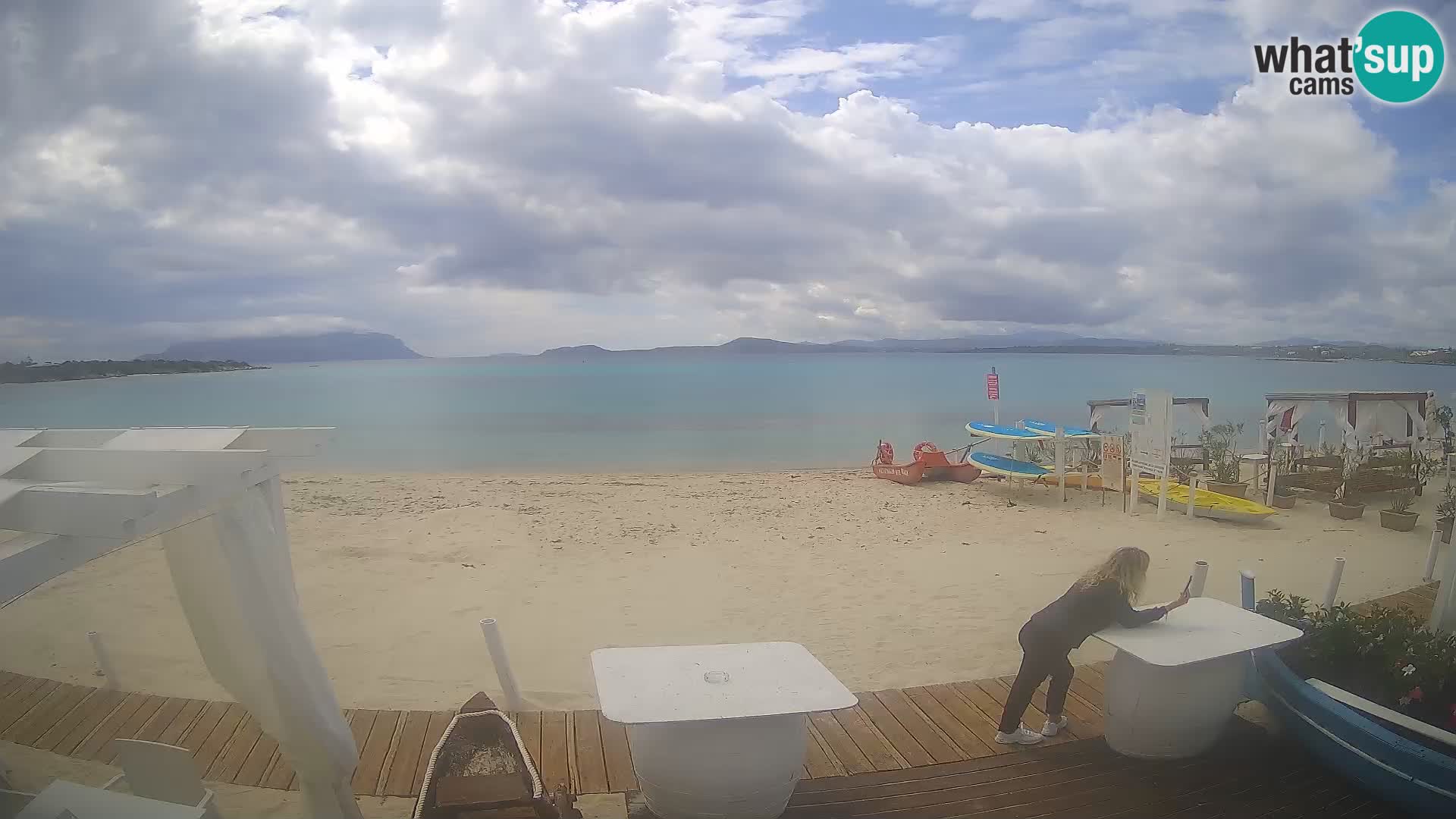 Spiaggia Bianca web cam – Golfo Aranci – Sardinien