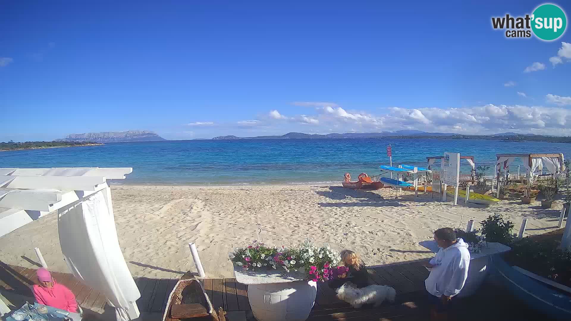 Spiaggia Bianca webcam – Golfo Aranci – Sardinia