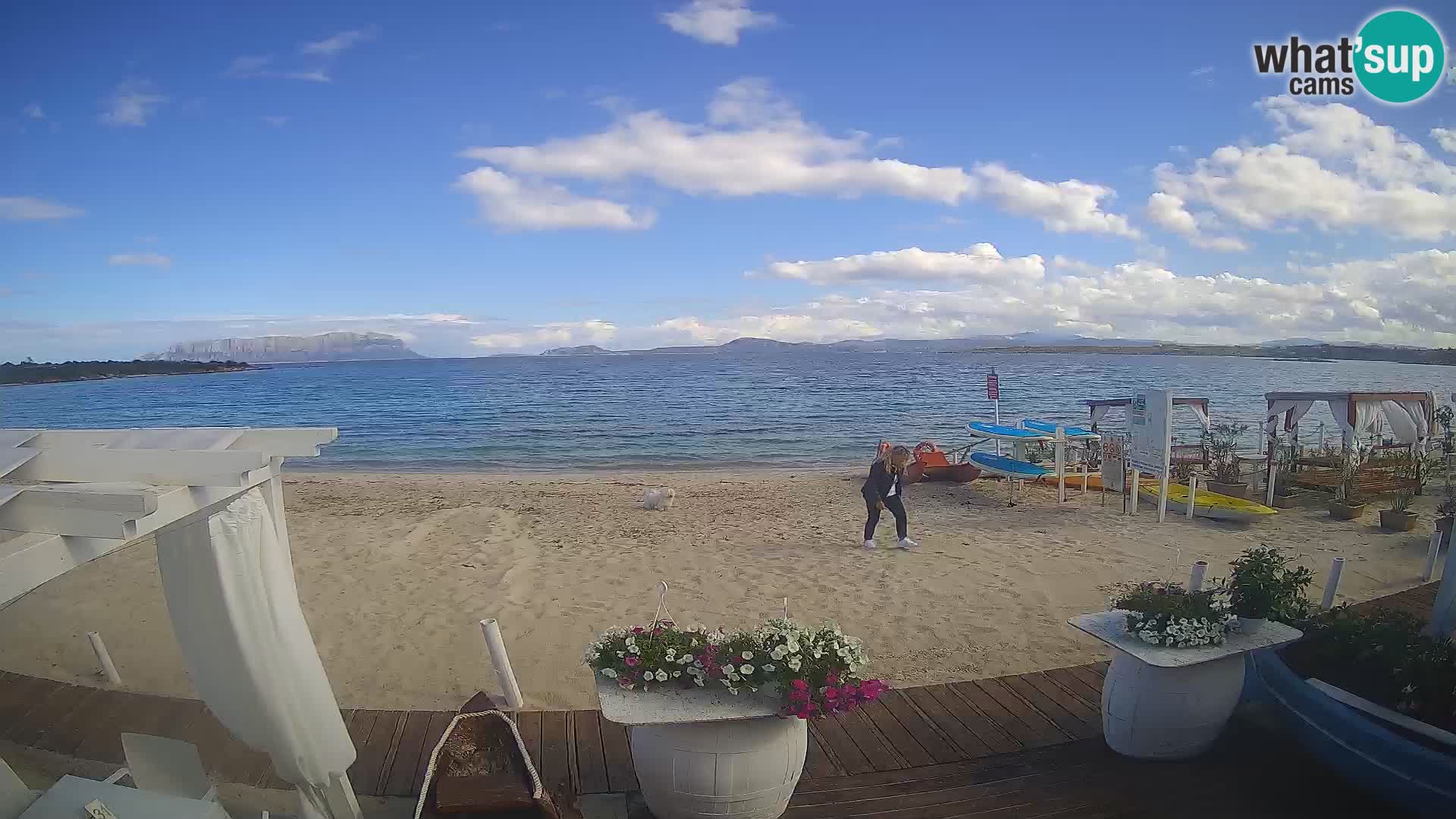 Spletana kamera Spiaggia Bianca – Golfo Aranci – Sardinija