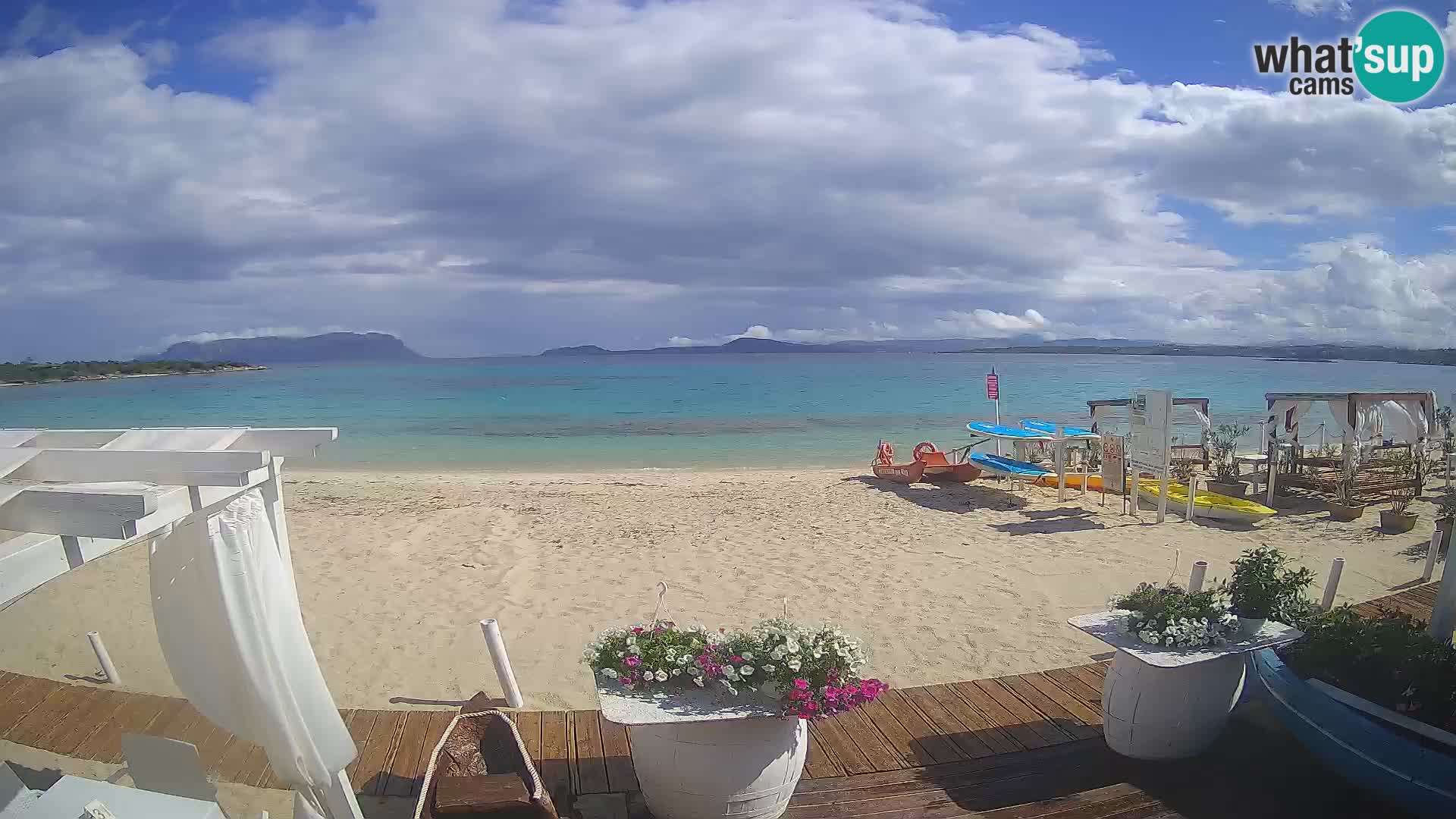Spletana kamera Spiaggia Bianca – Golfo Aranci – Sardinija