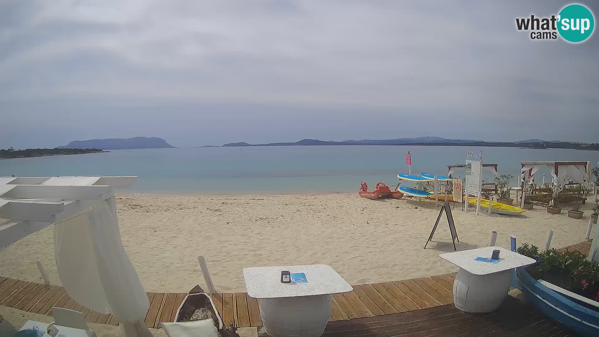 Spletana kamera Spiaggia Bianca – Golfo Aranci – Sardinija