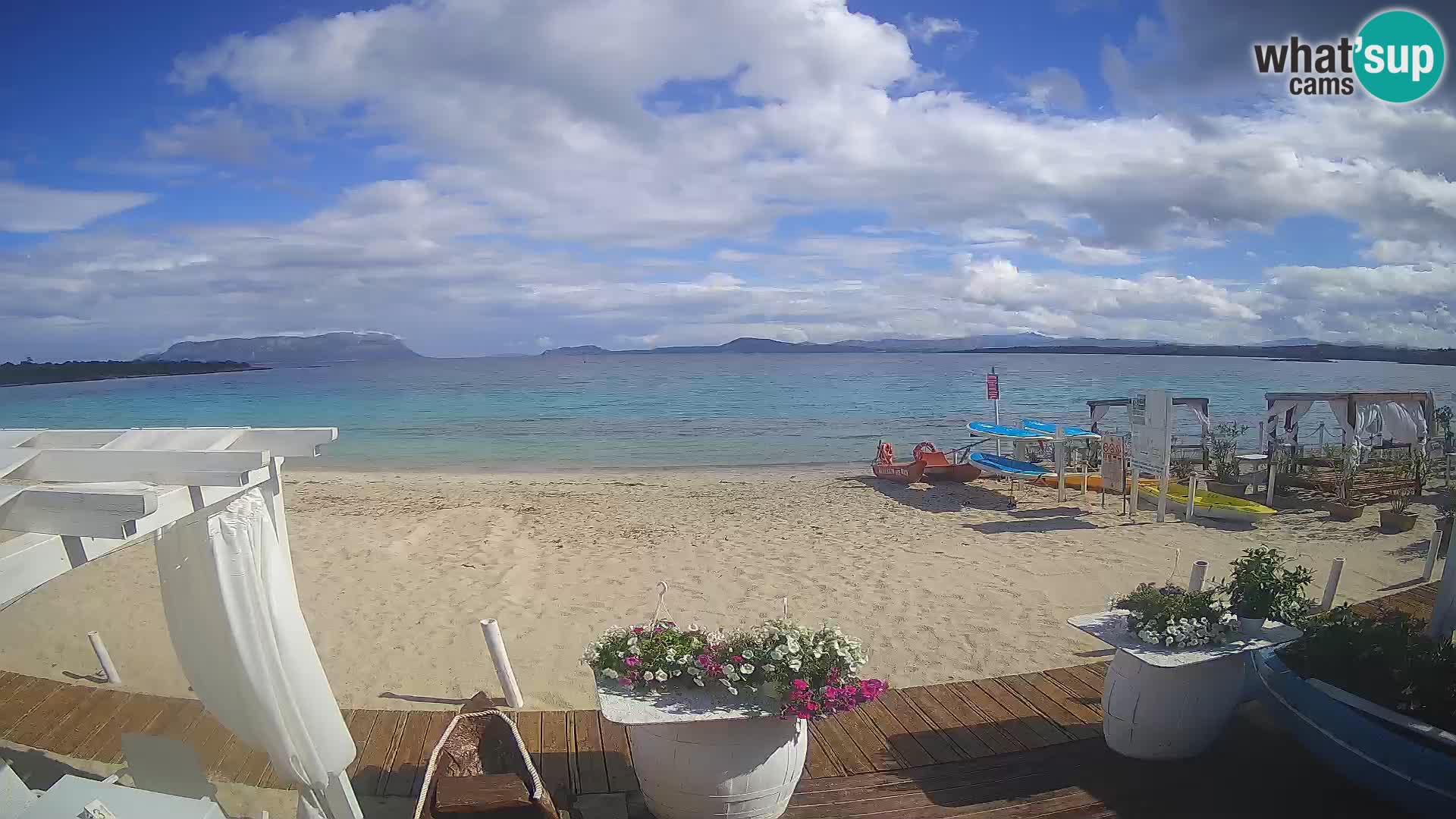 Spiaggia Bianca webcam – Golfo Aranci – Sardinia