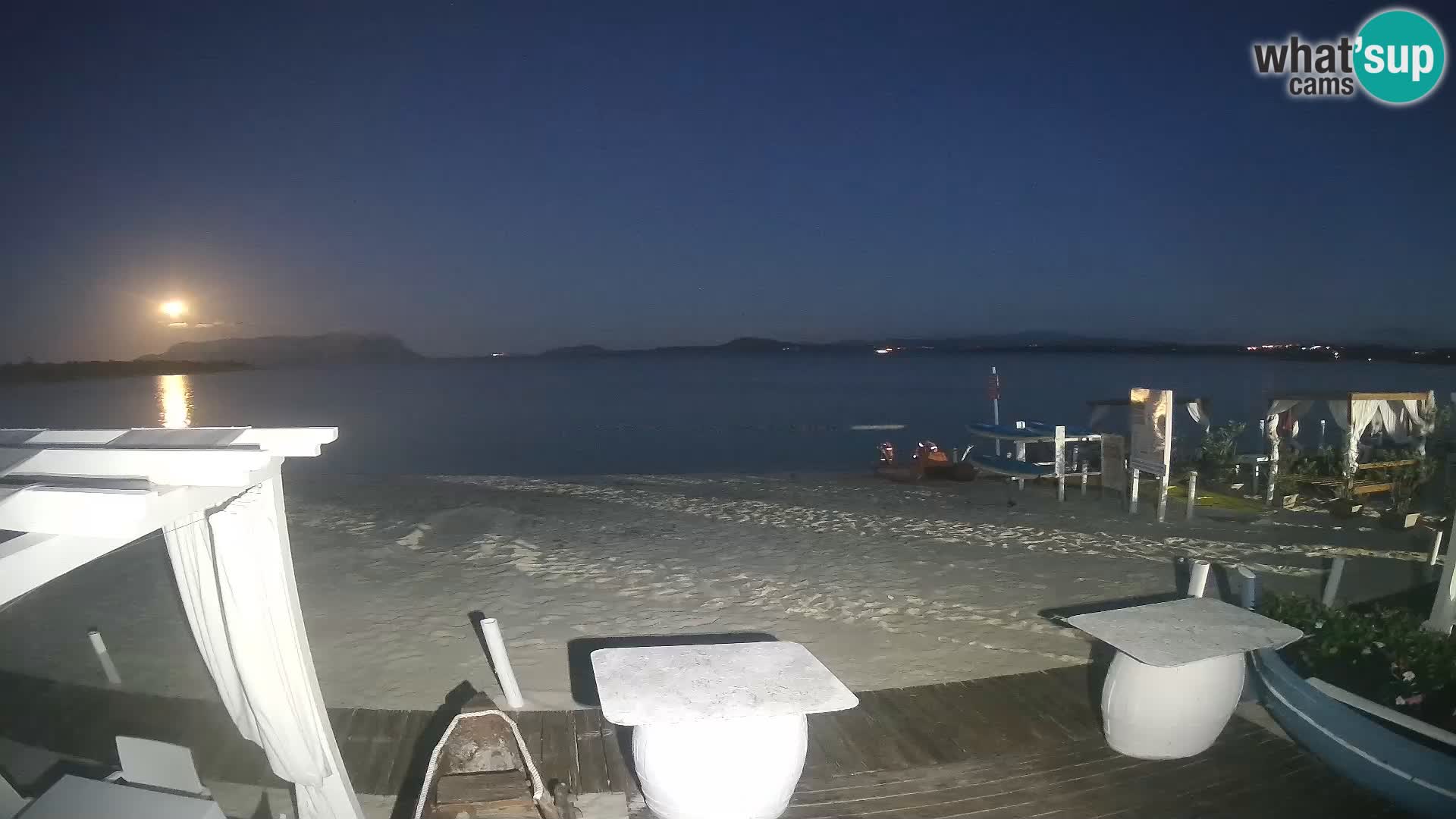 Spiaggia Bianca webcam – Golfo Aranci – Sardinia